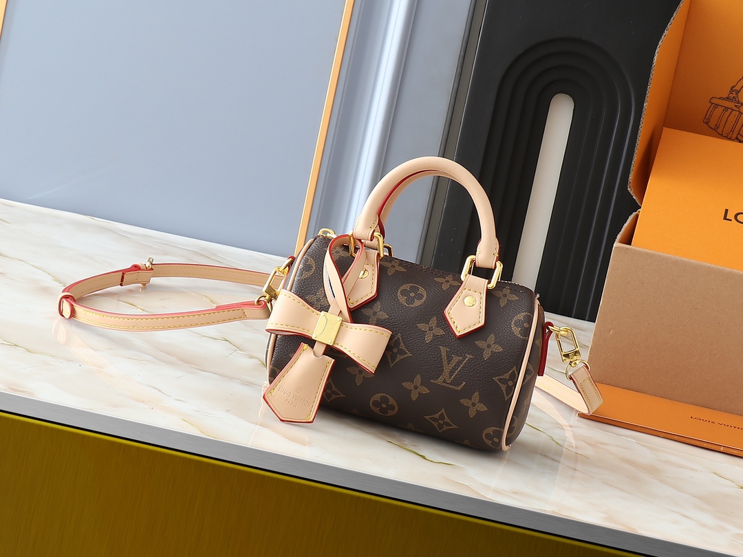 Louis new arrival Nano Speedy M13391 bag size: 16*10*7.5 cm