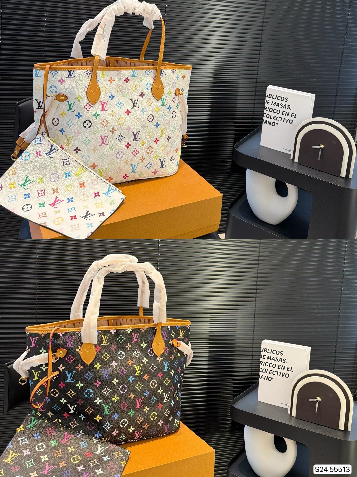 Louis new arrival neverfull tote bag size:33 * 29 cm