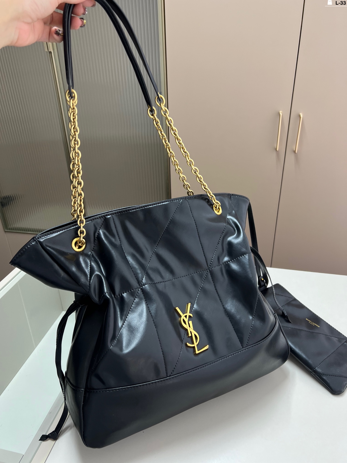 Y new arrival jamie large pochon tote bag size: 23*30 cm