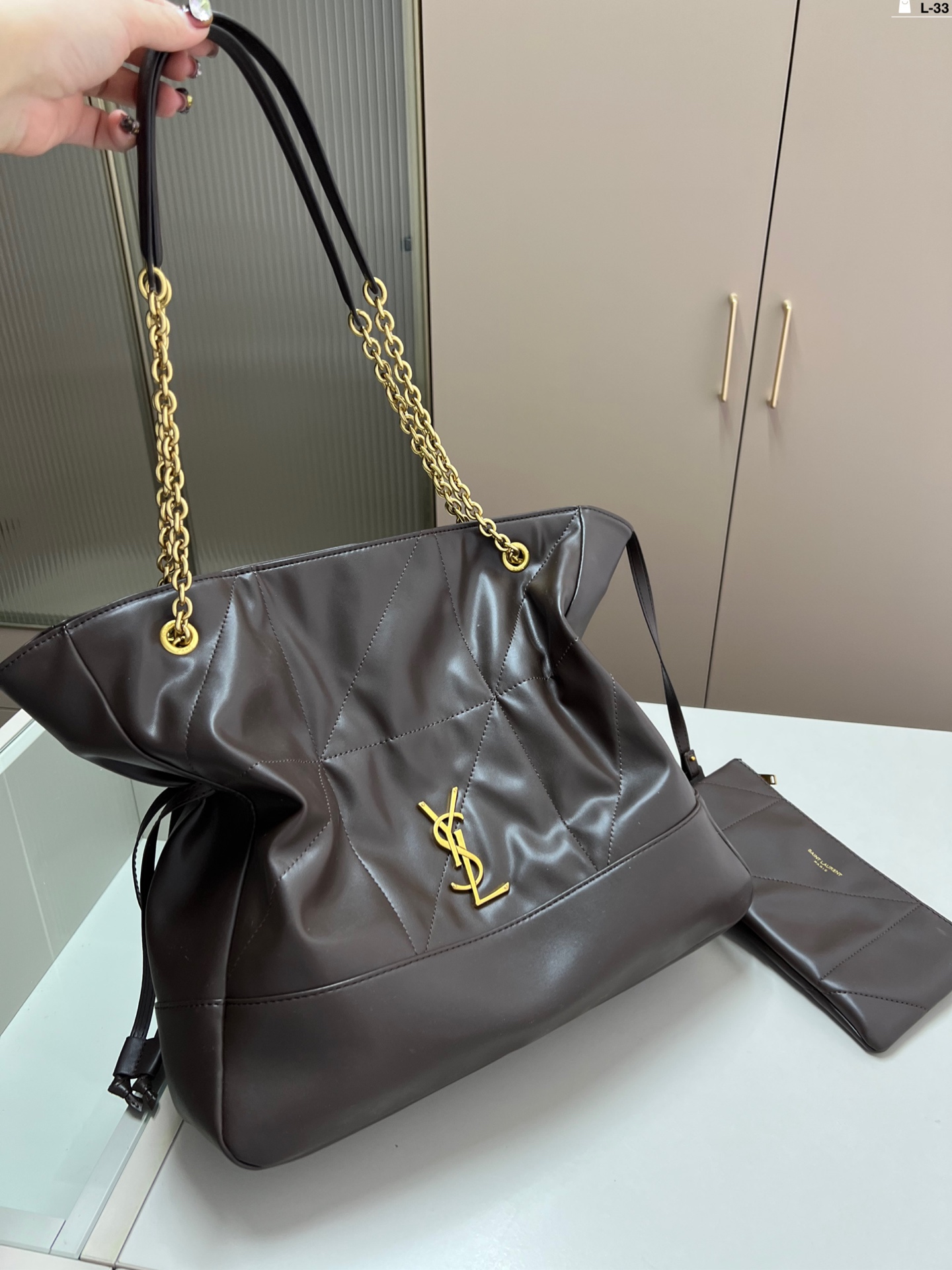 Y new arrival jamie large pochon tote bag size: 23*30 cm