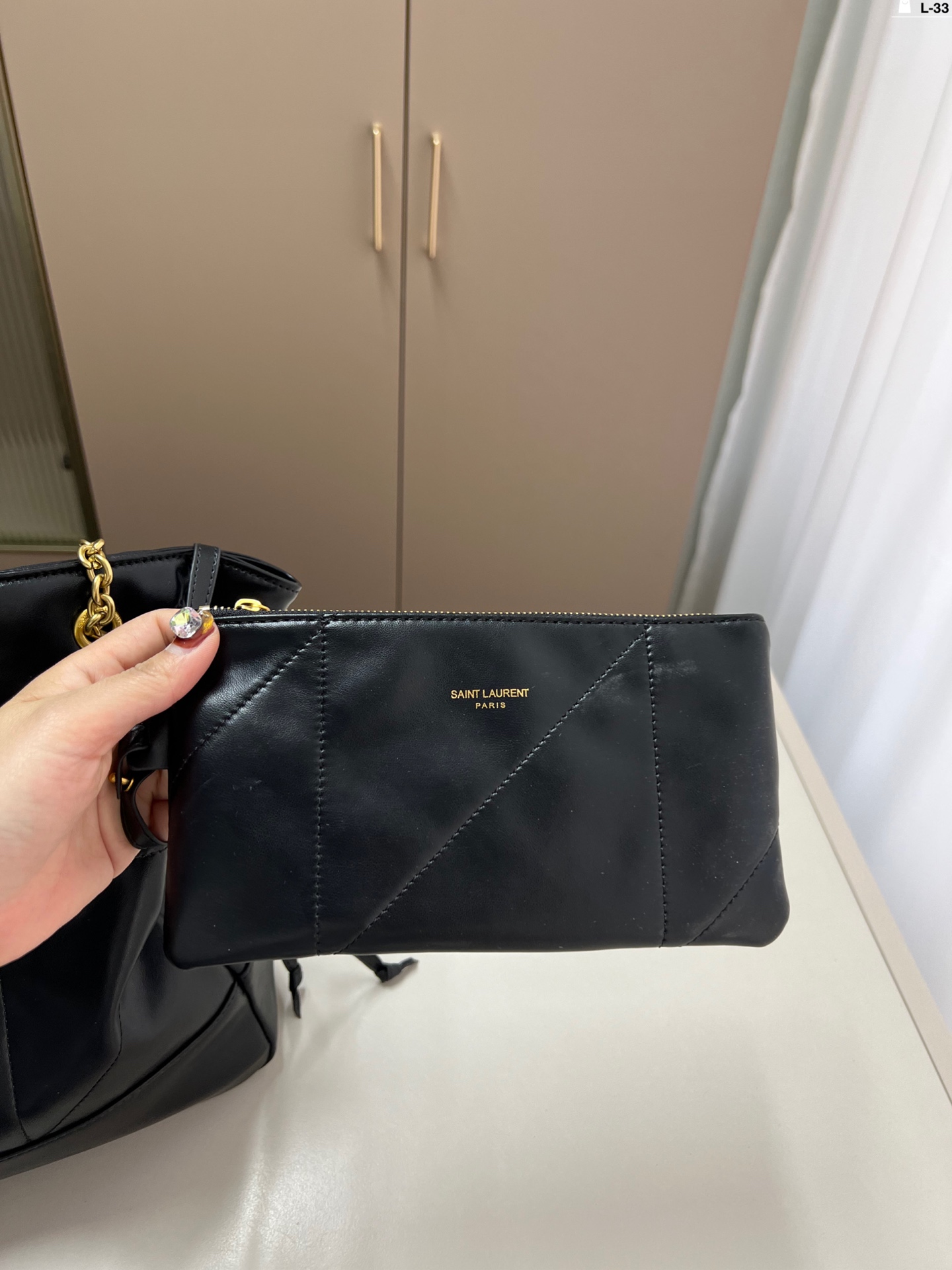 Y new arrival jamie large pochon tote bag size: 23*30 cm