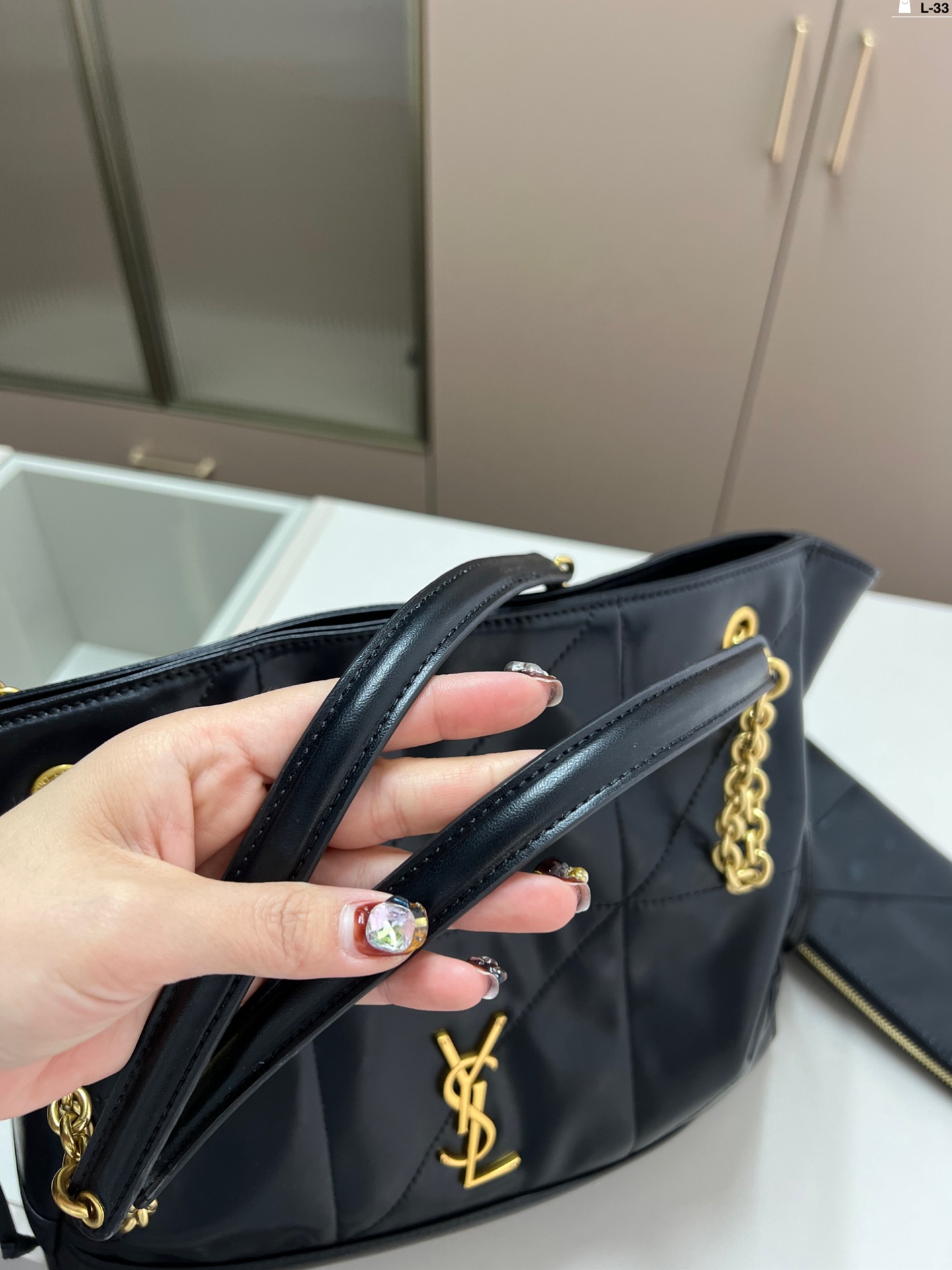 Y new arrival jamie large pochon tote bag size: 23*30 cm