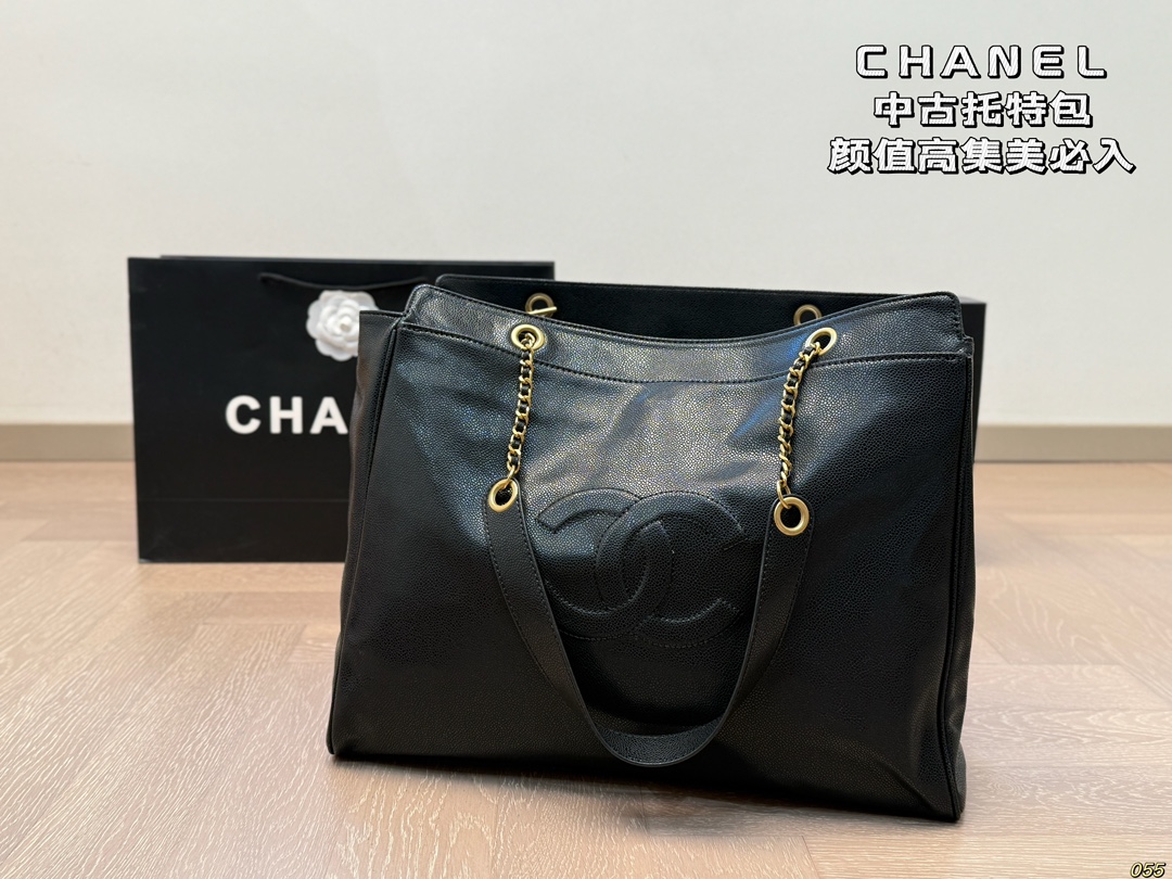 Cc new arrival vintage tote bag size: 41*30 cm