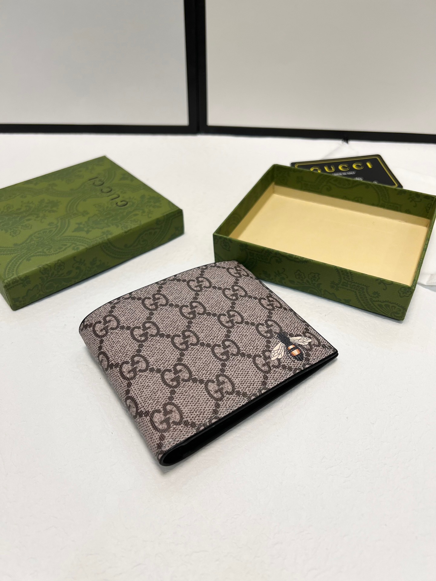 Gg new arrival wallet 451268 size:11*10 cm