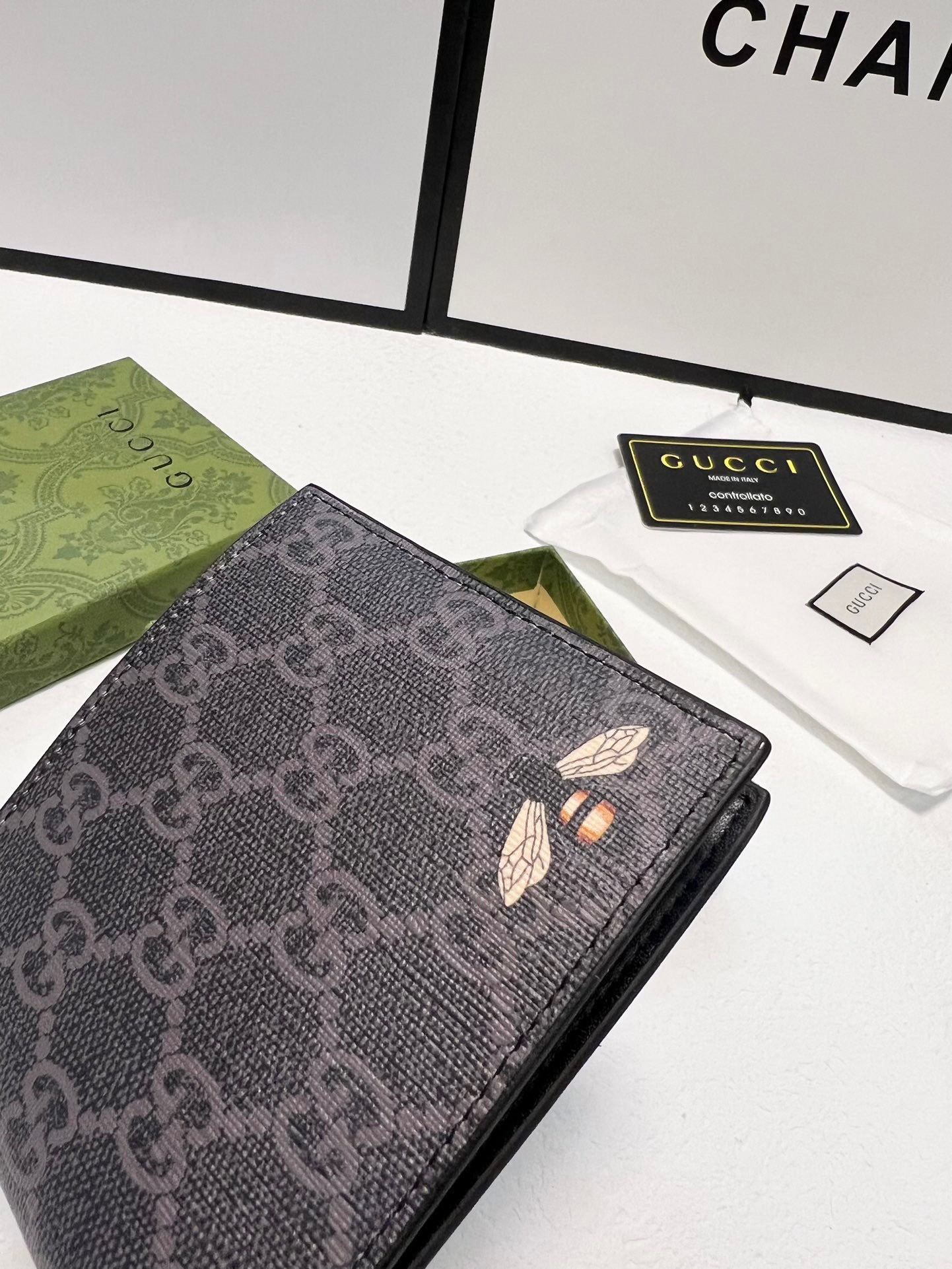 Gg new arrival wallet 451268 size:11*10 cm