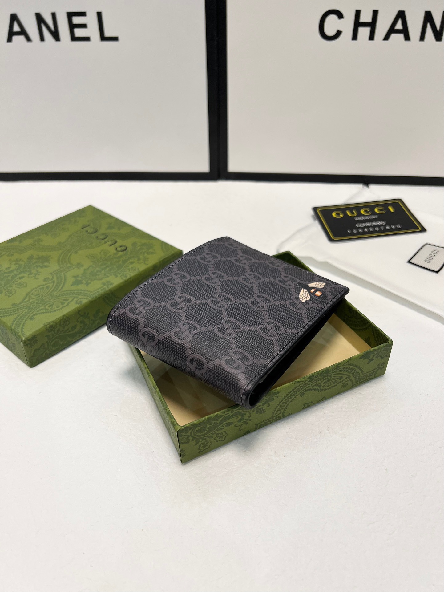 Gg new arrival wallet 451268 size:11*10 cm