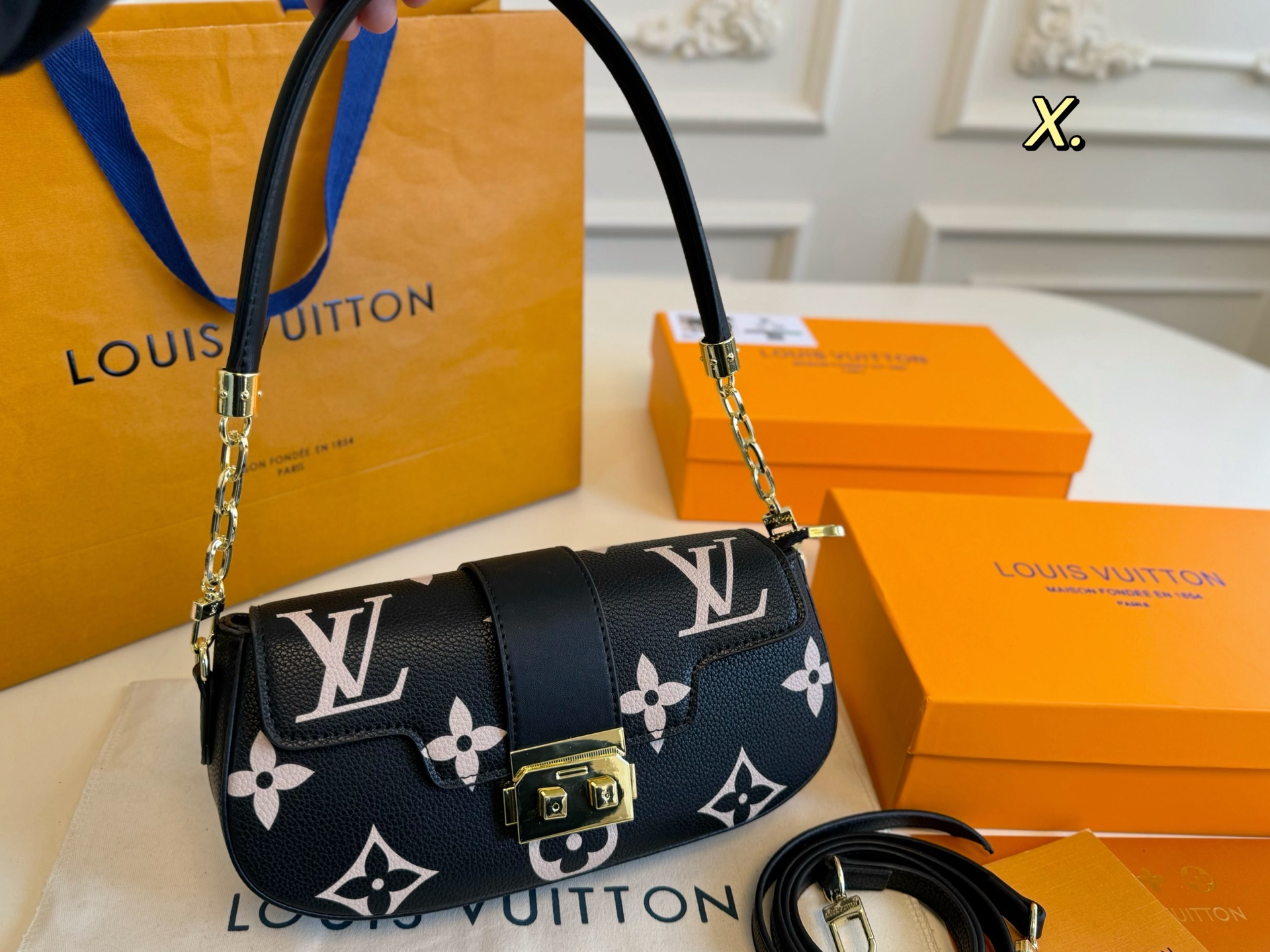 Louis new arrival hobo bag size: 26*13 cm