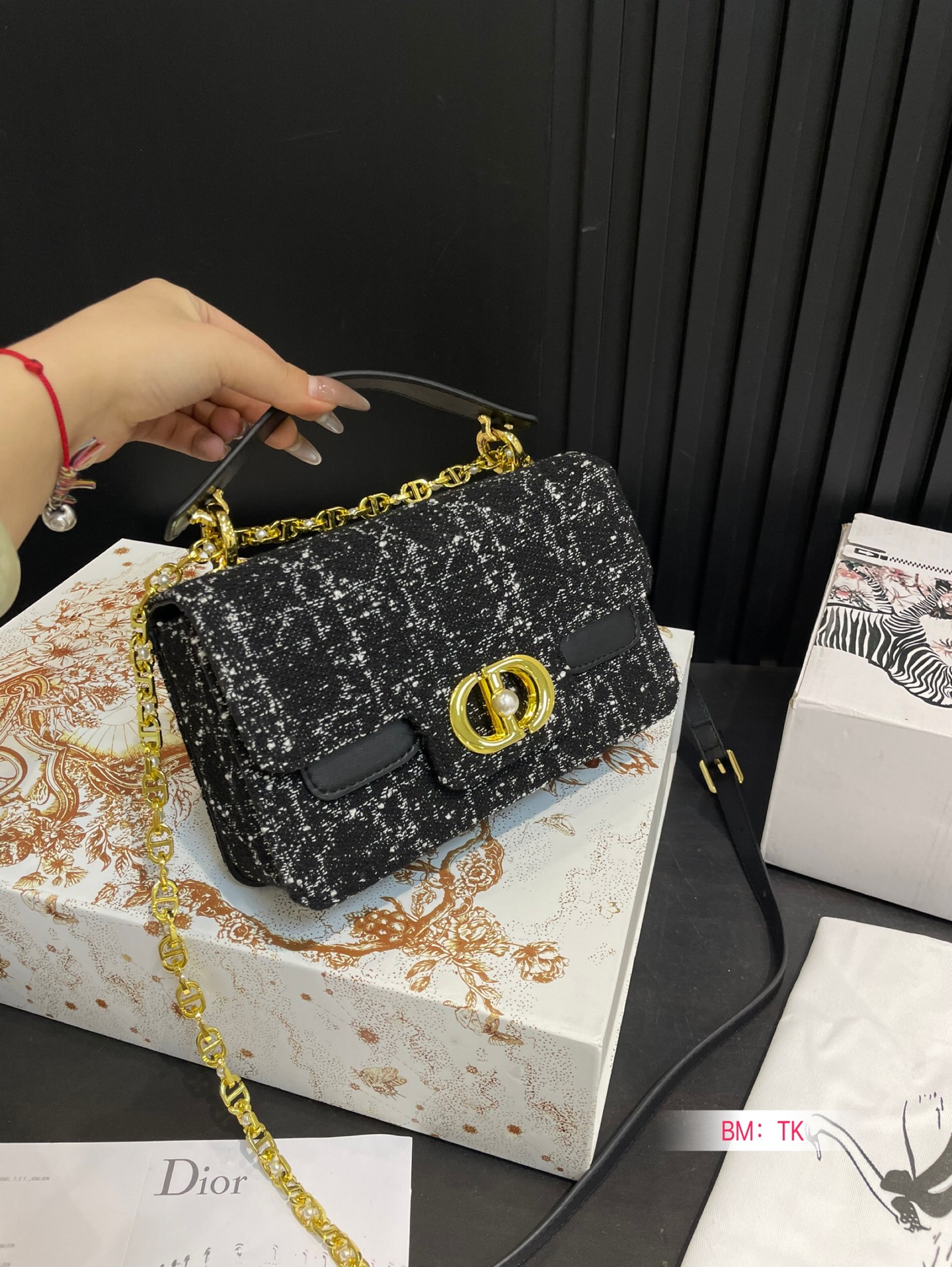 D new arrival Jolie Cannage bag size:22*14cm