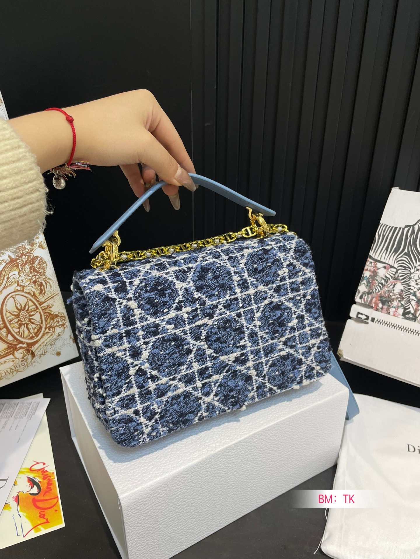 D new arrival Jolie Cannage bag size:22*14cm