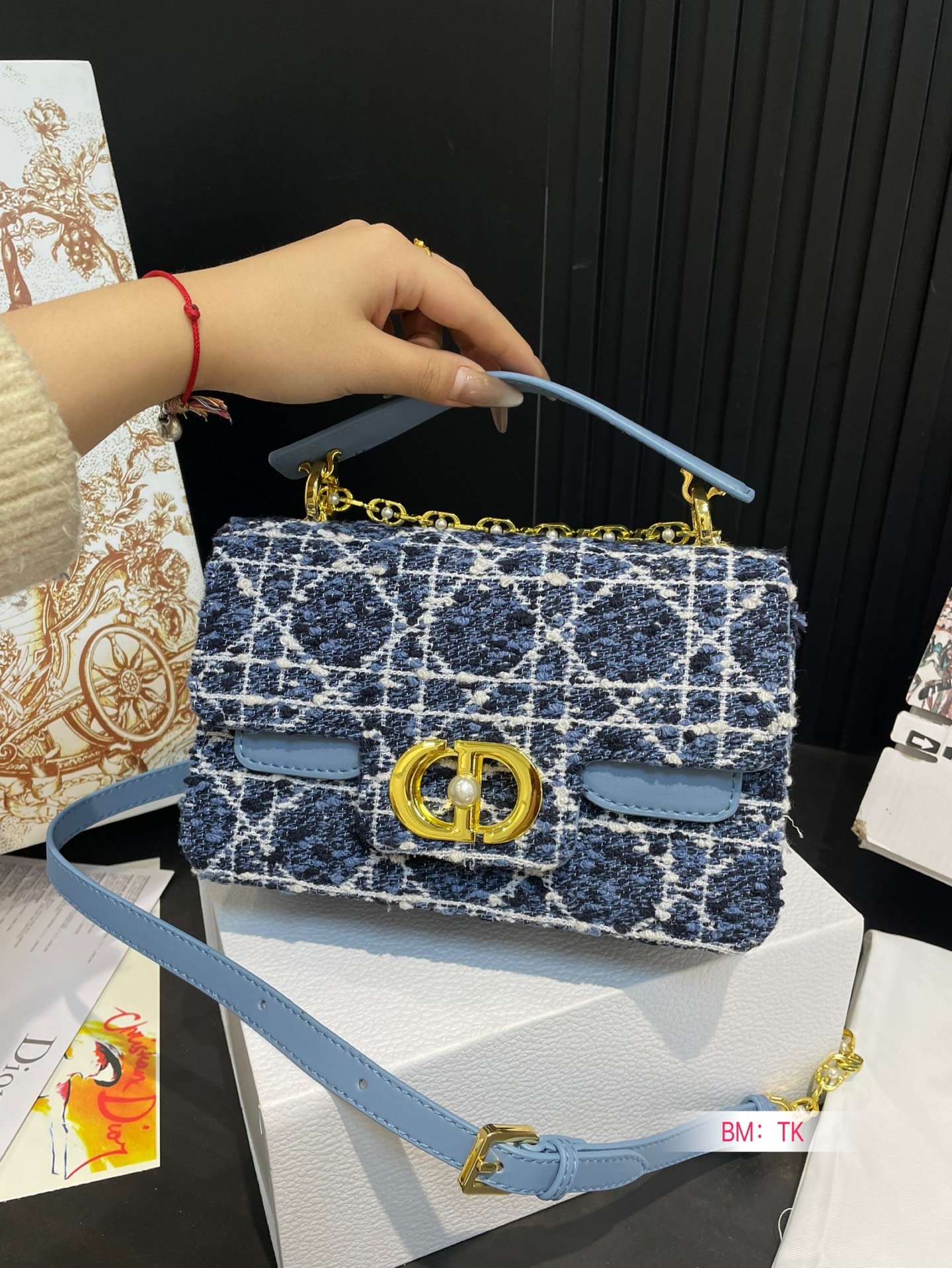 D new arrival Jolie Cannage bag size:22*14cm