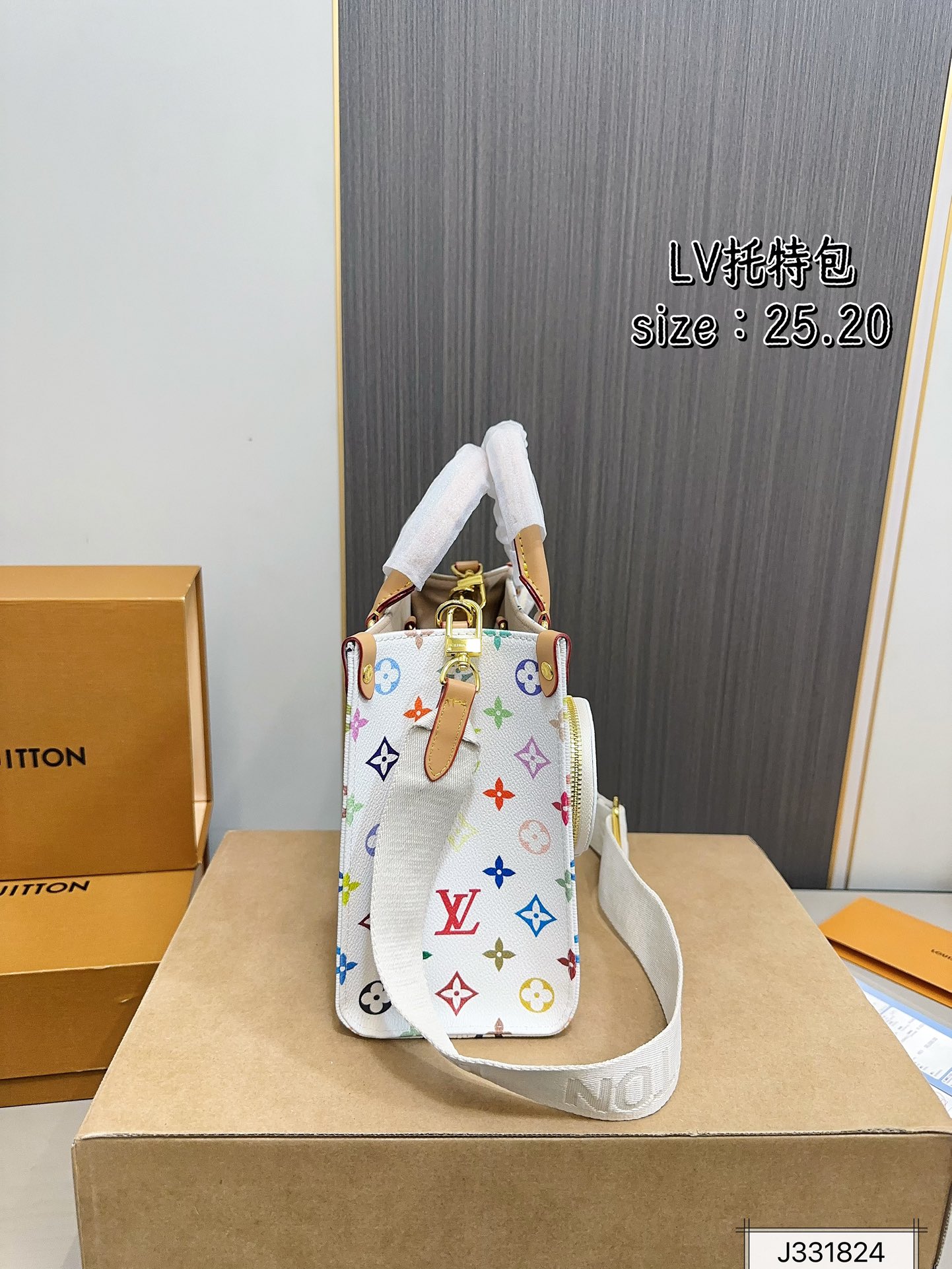 Louis new arrival 2025 onthego tote bag size: 25 * 20 cm