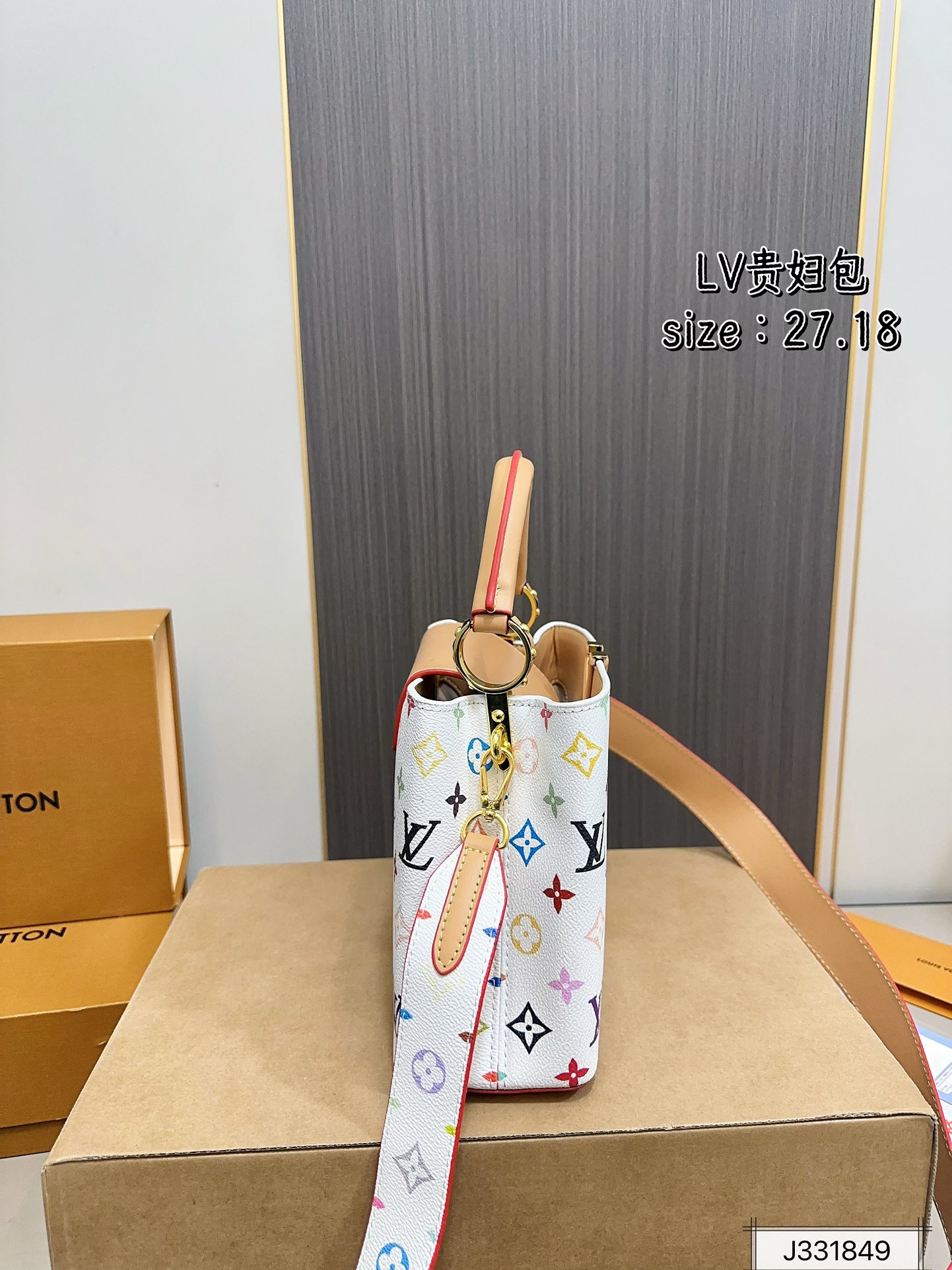 Louis new arrival 2025 capucines bag size:27*18 cm