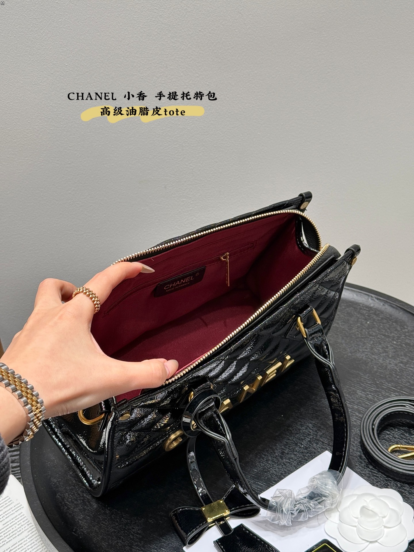 Cc new arrilva tote bag size:28*16cm