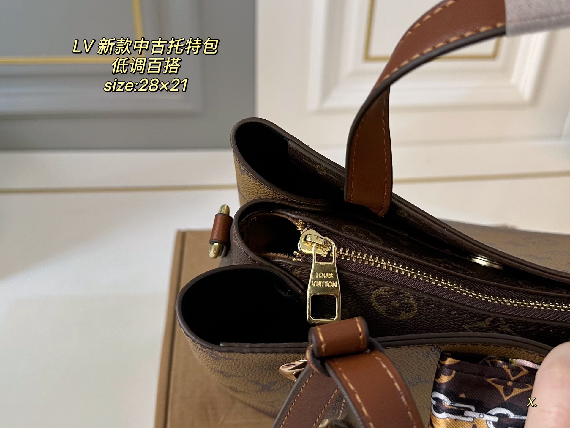 Louis new arrival vintage tote bag size:28*21 cm