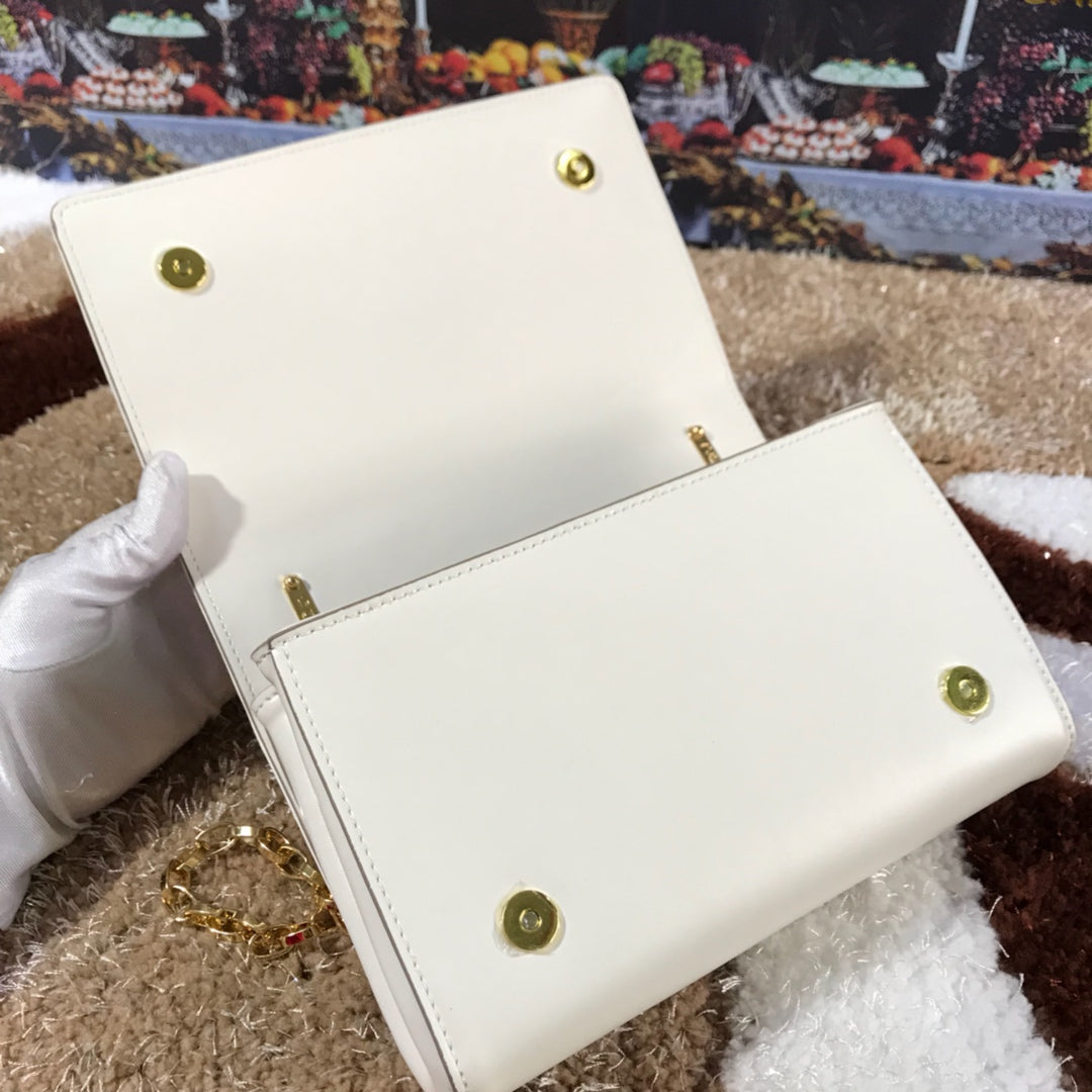 D AND G Girls Phone Bag In Smooth Calfskin