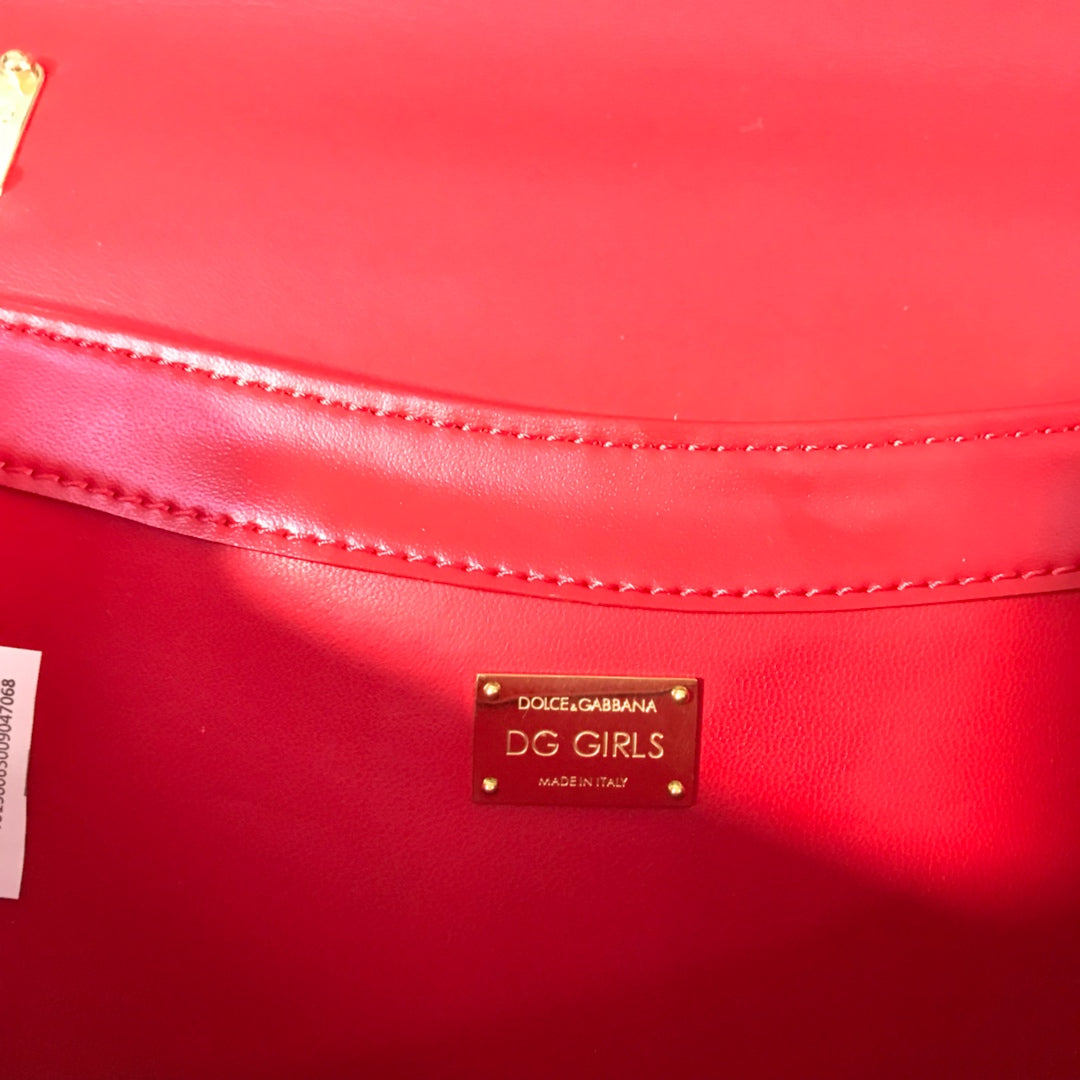 D AND G Girls Phone Bag In Smooth Calfskin