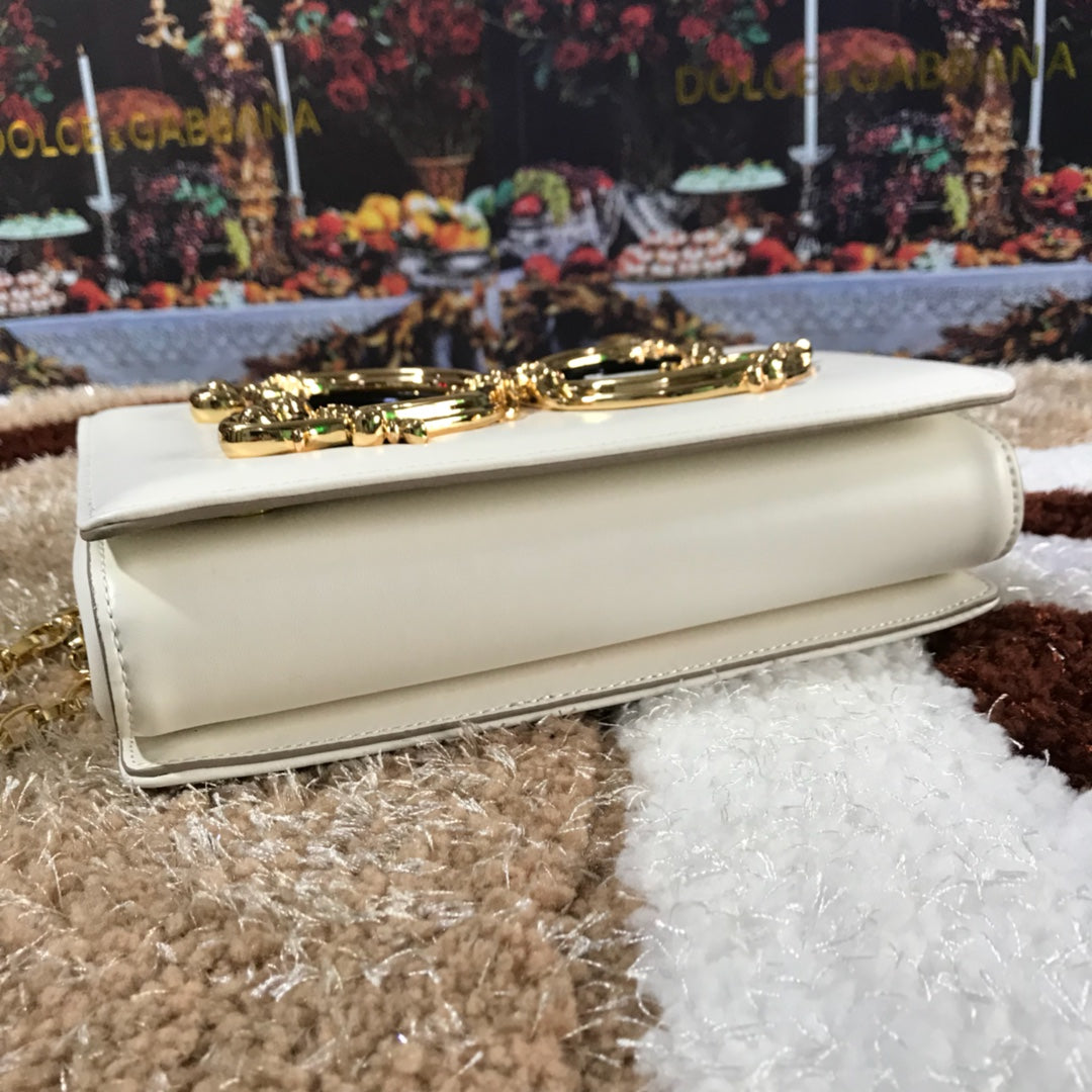 D AND G Girls Phone Bag In Smooth Calfskin