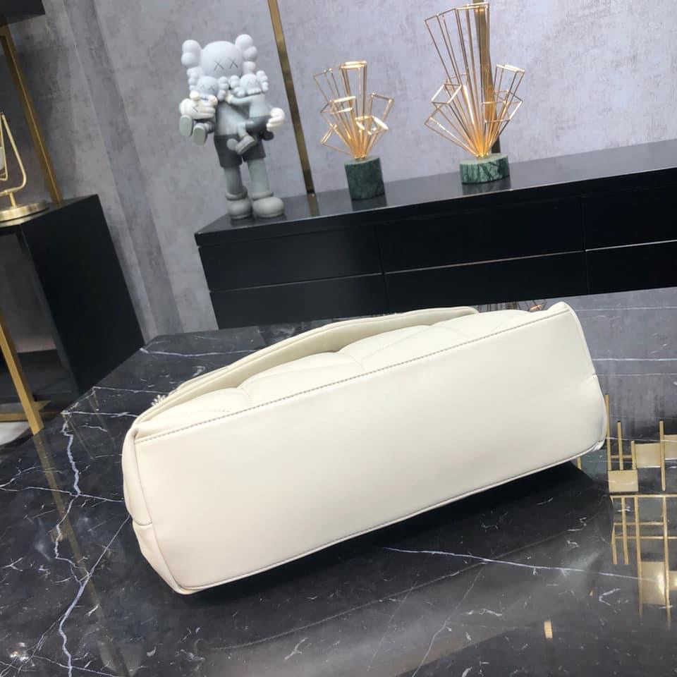 Y PUFFER MEDIUM BAG IN QUILTED LAMBSKIN