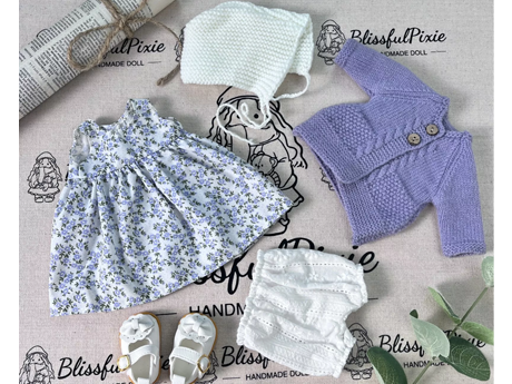 BlissfulPixie Doll Clothing Set-BlissfulPixie