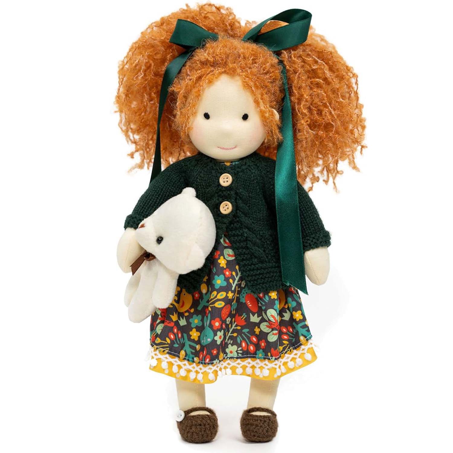 BlissfulPixie 12" Waldorf Handmade Doll-Hanne 