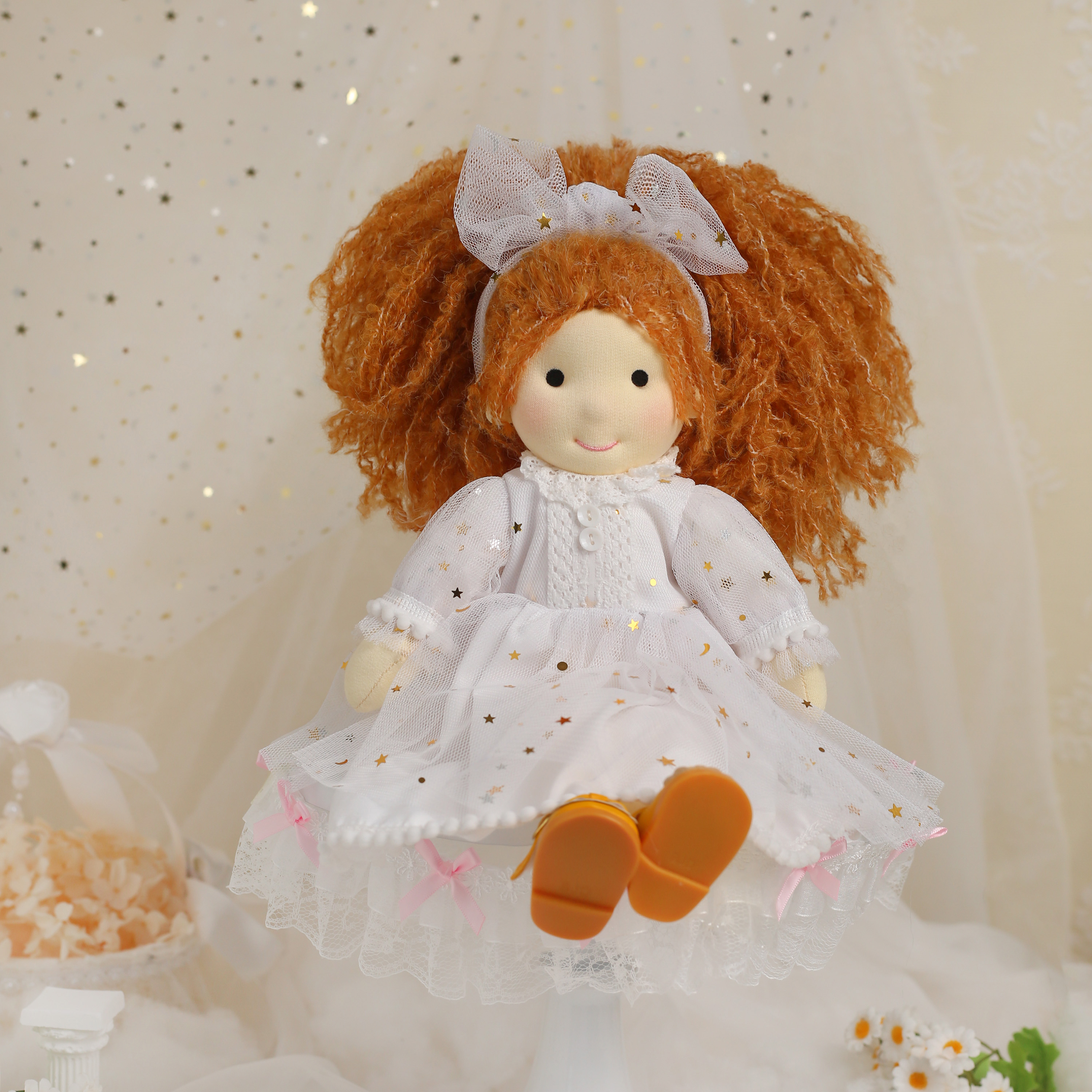 Star and Moon Doll Dress PDF – Digital Download
