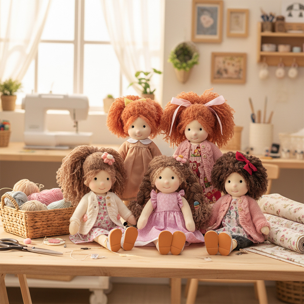 BlissfulPixie Handmade Waldorf Doll