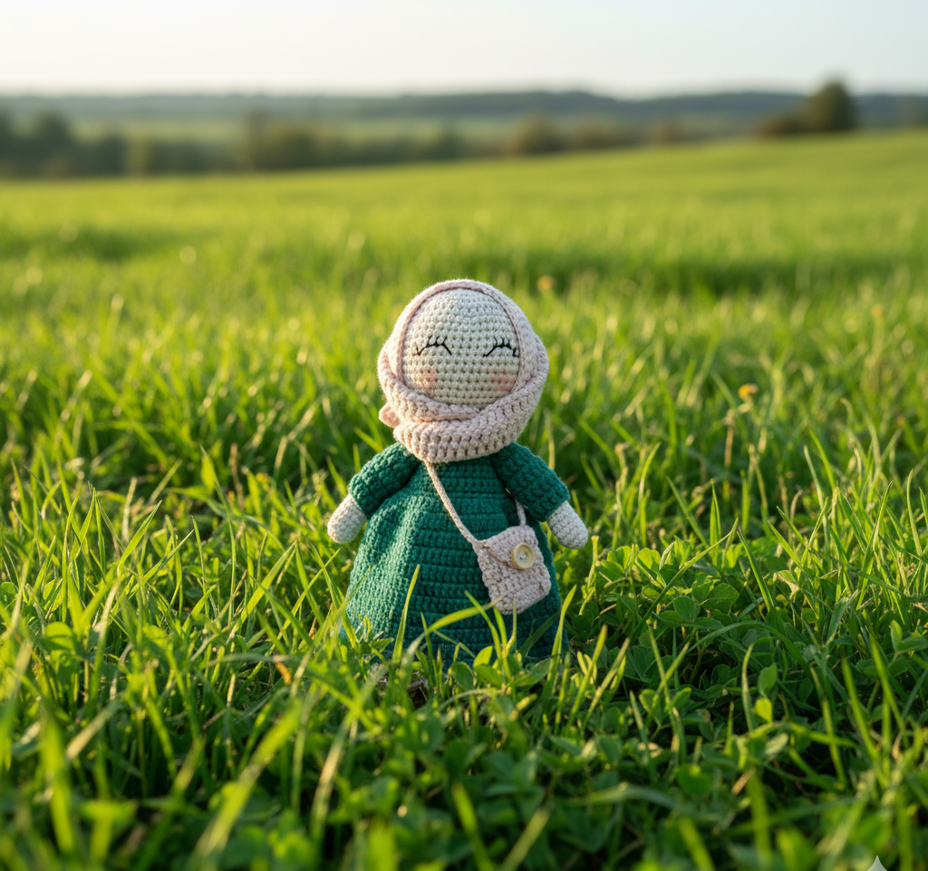 Handmade Muslim Hijab Doll