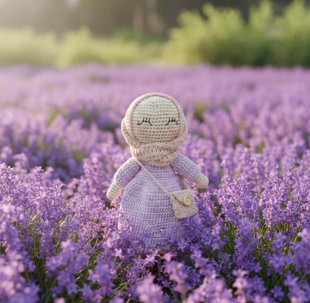 Handmade Muslim Hijab Doll