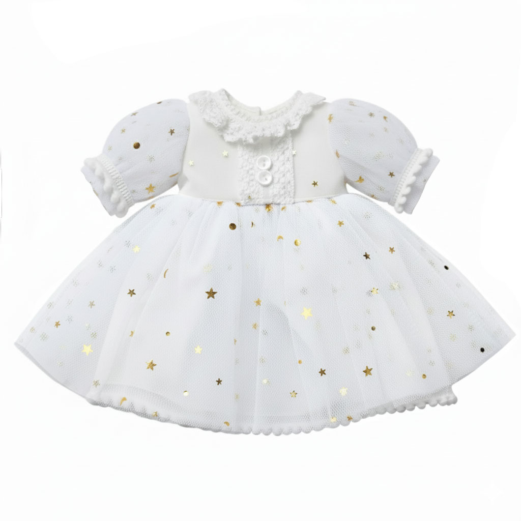 Star and Moon Doll Dress PDF – Digital Download