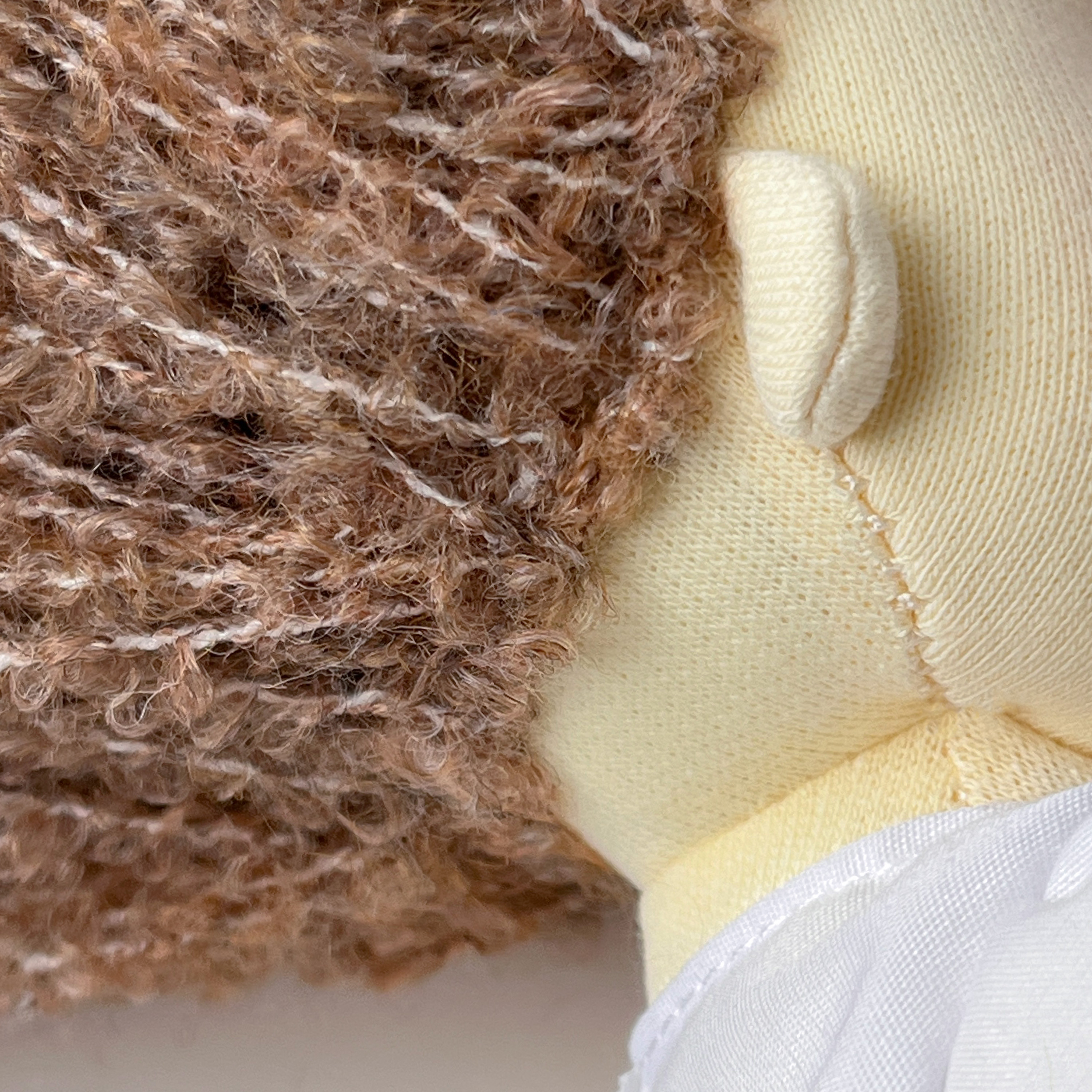 Doll hair-light brown