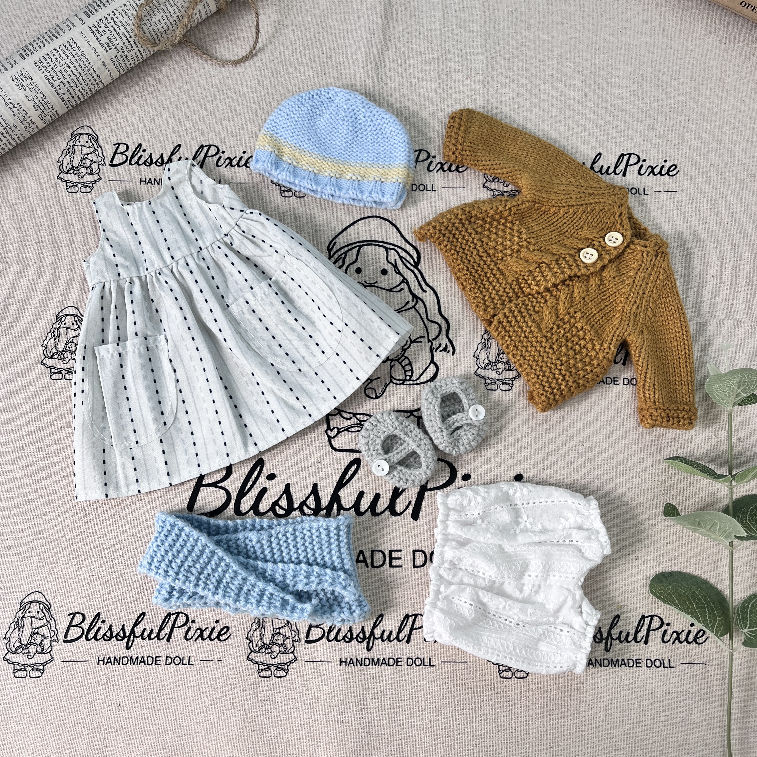 BlissfulPixie 12" Waldorf Handmade Doll-Dorothy 