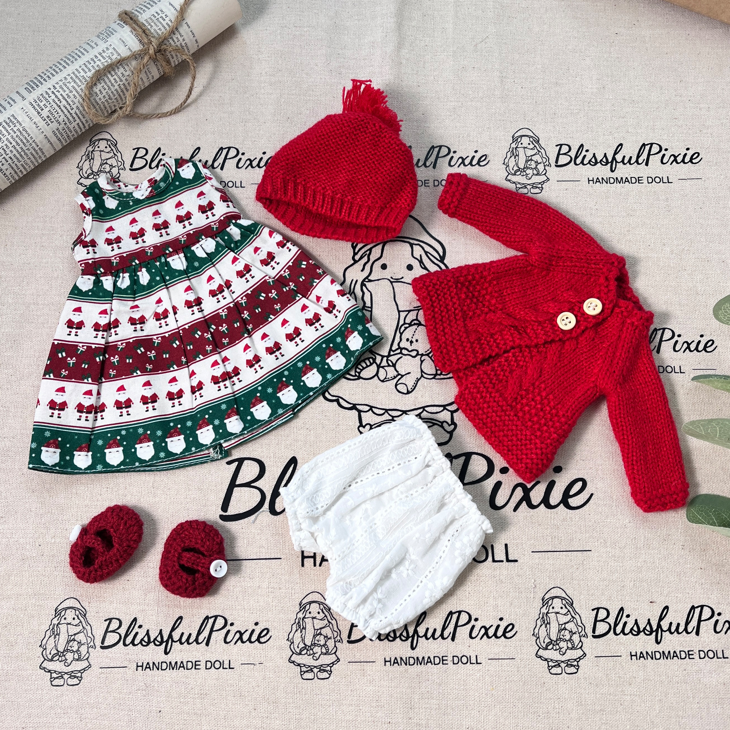 BlissfulPixie 12" Waldorf Handmade Doll-Allison 