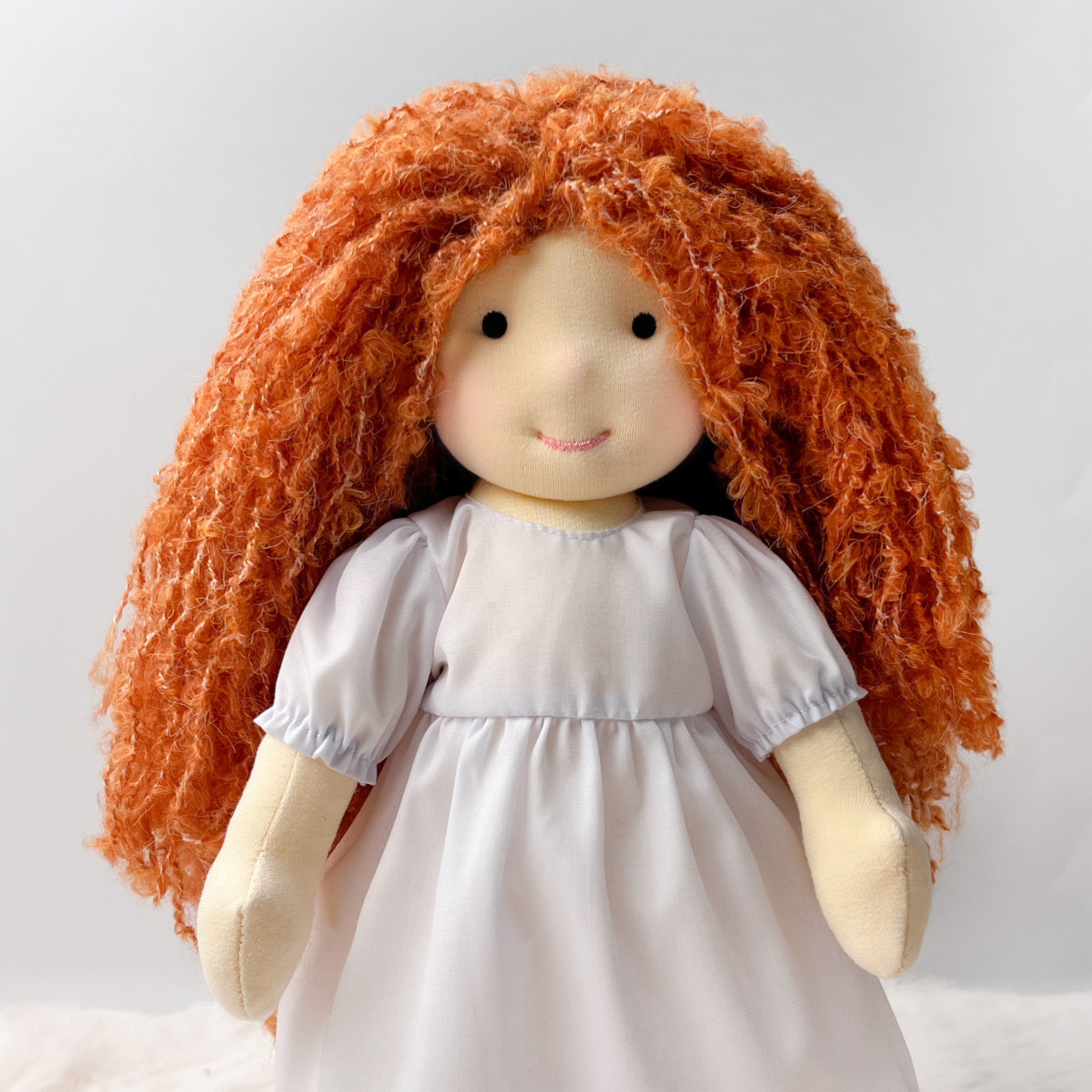 Doll hair-Brown
