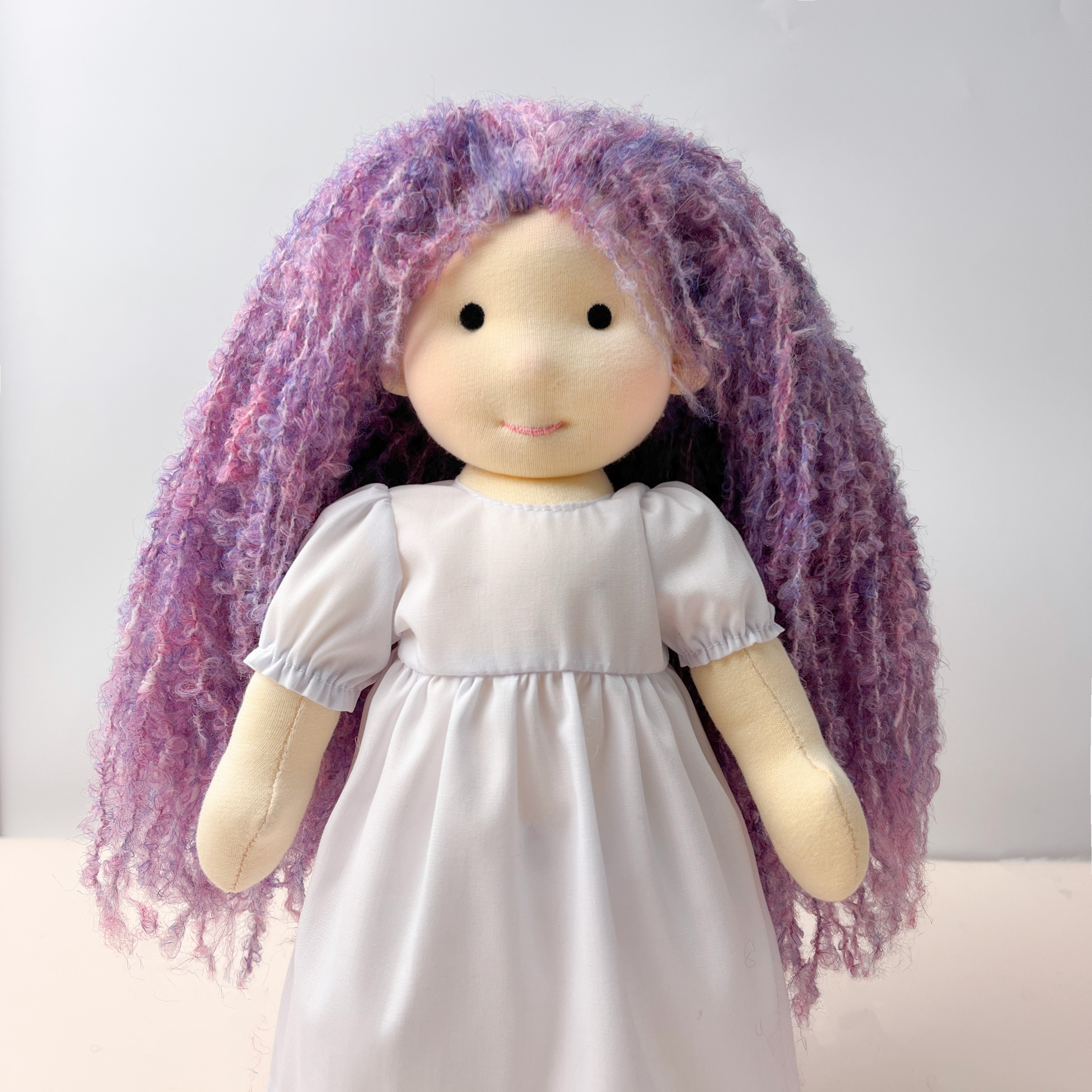Doll hair-Purple