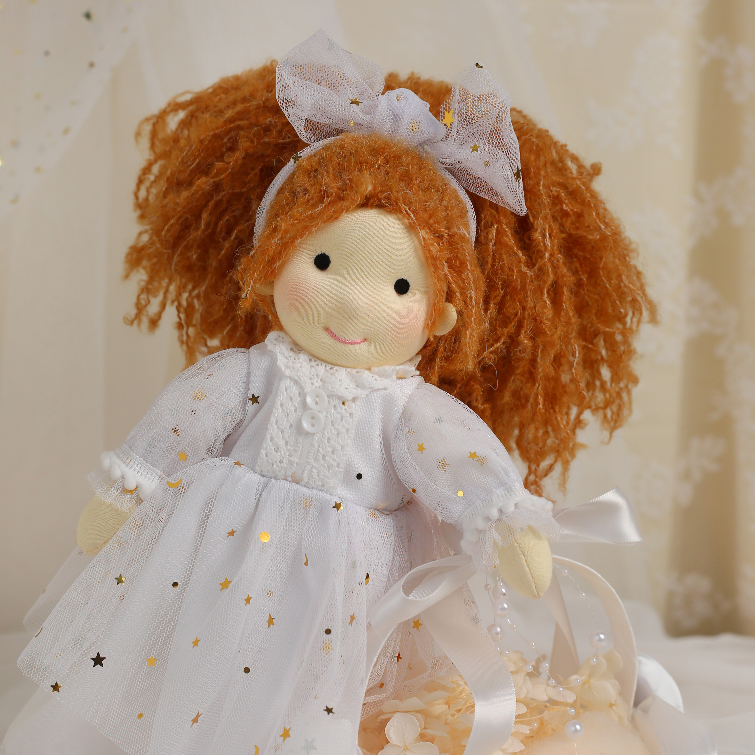 Star and Moon Doll Dress PDF – Digital Download