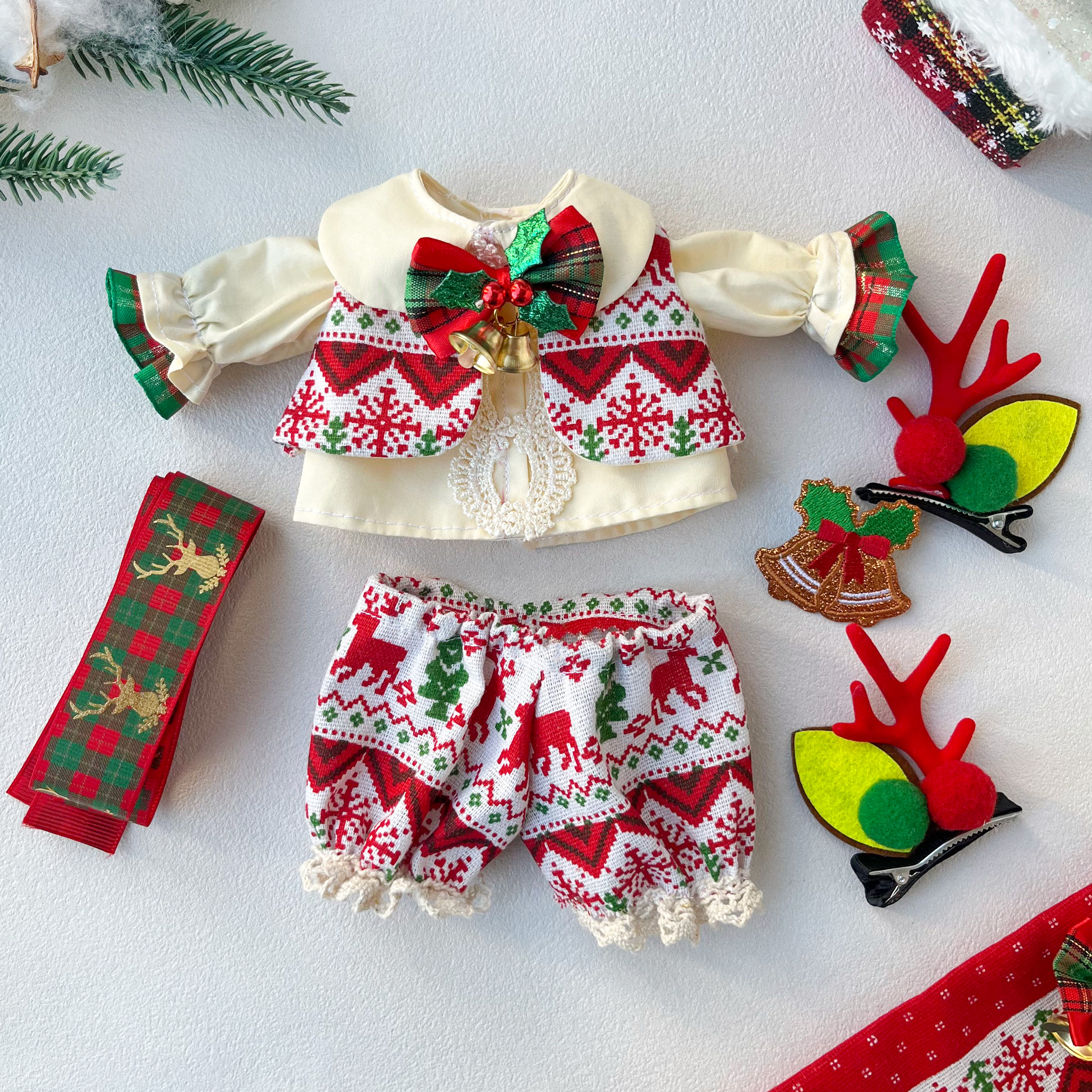 Christmas DIY Doll Outfit Kit