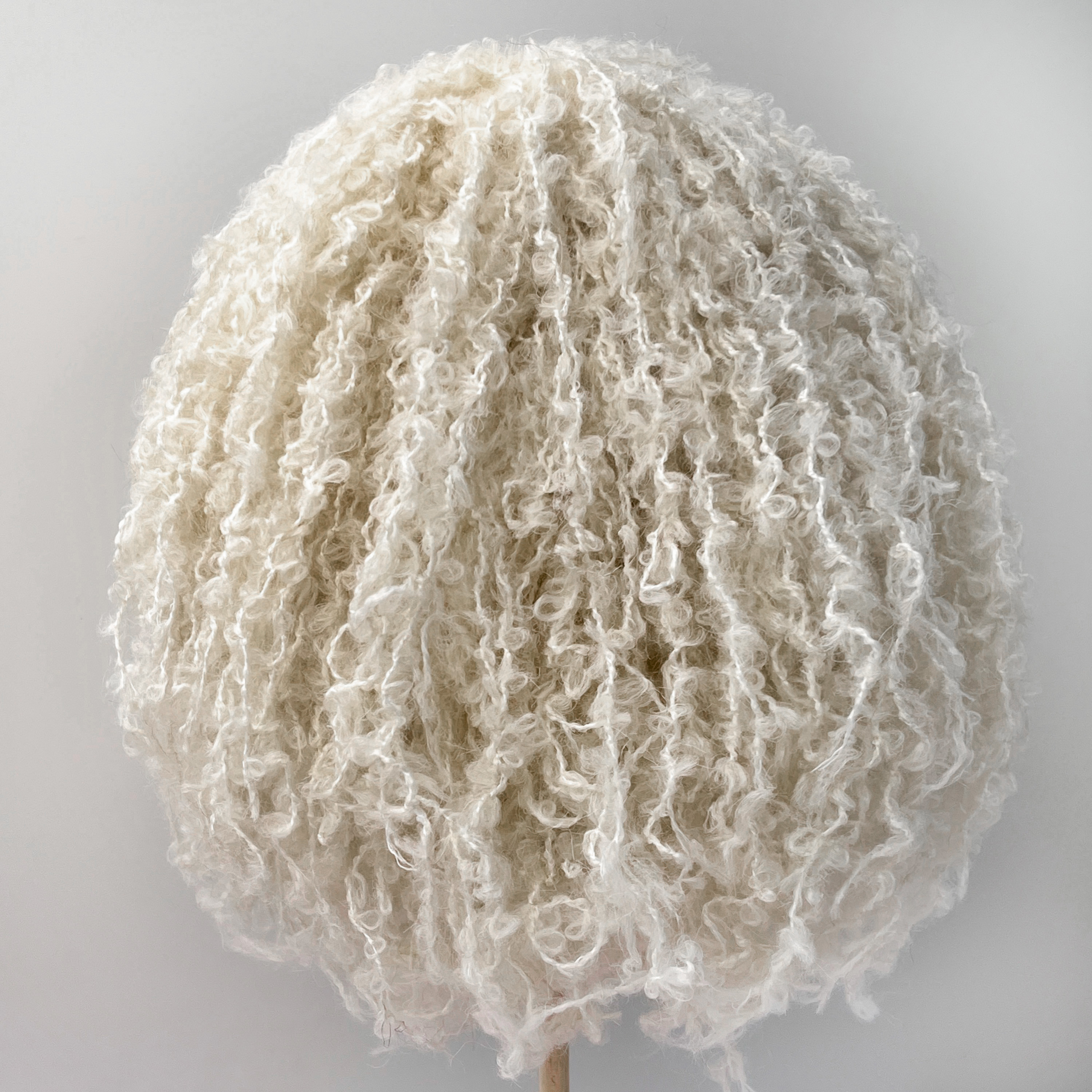 Doll hair-beige gray