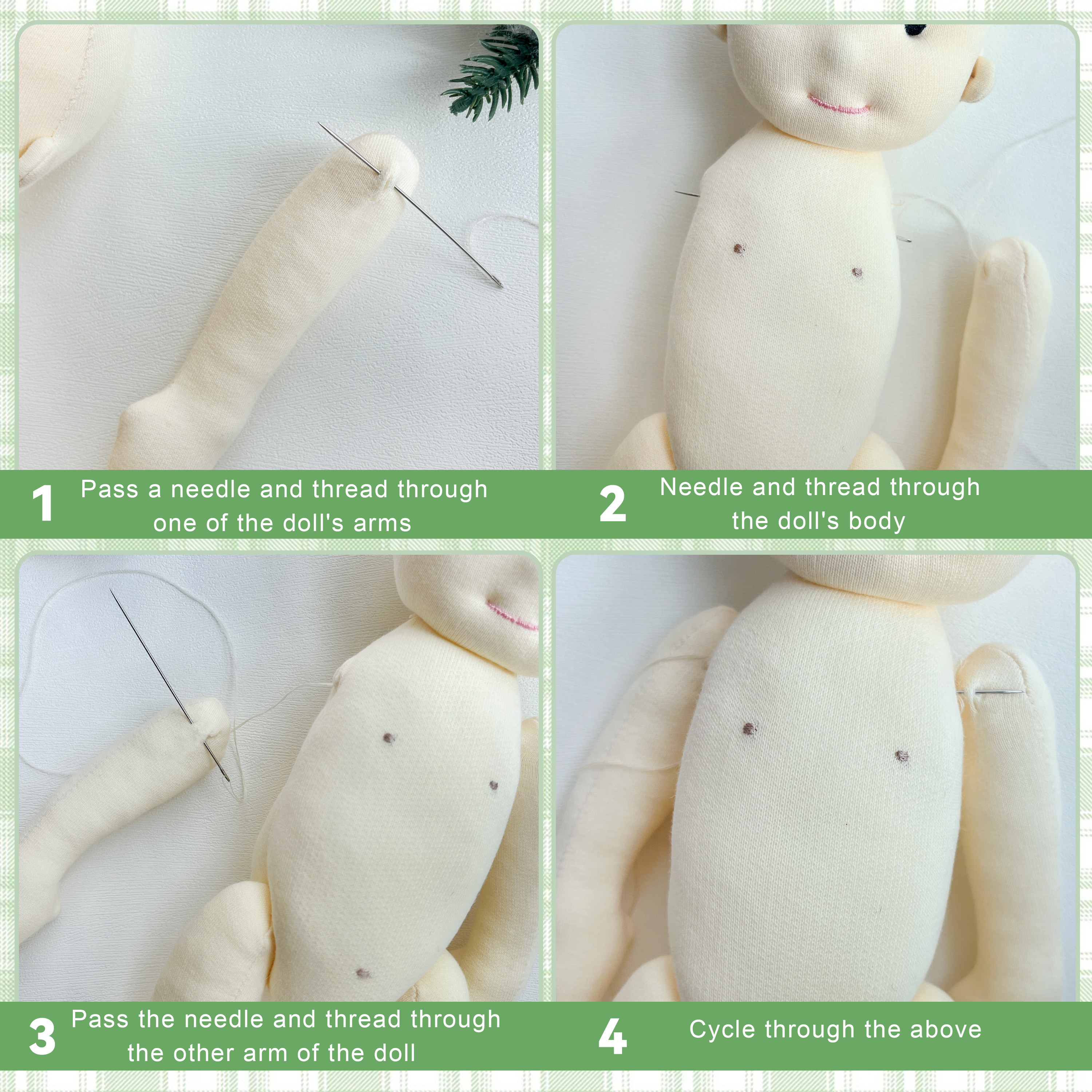 Charming Handmade Clothes for 12” Waldorf Dolls – Ideal for Special Gifts