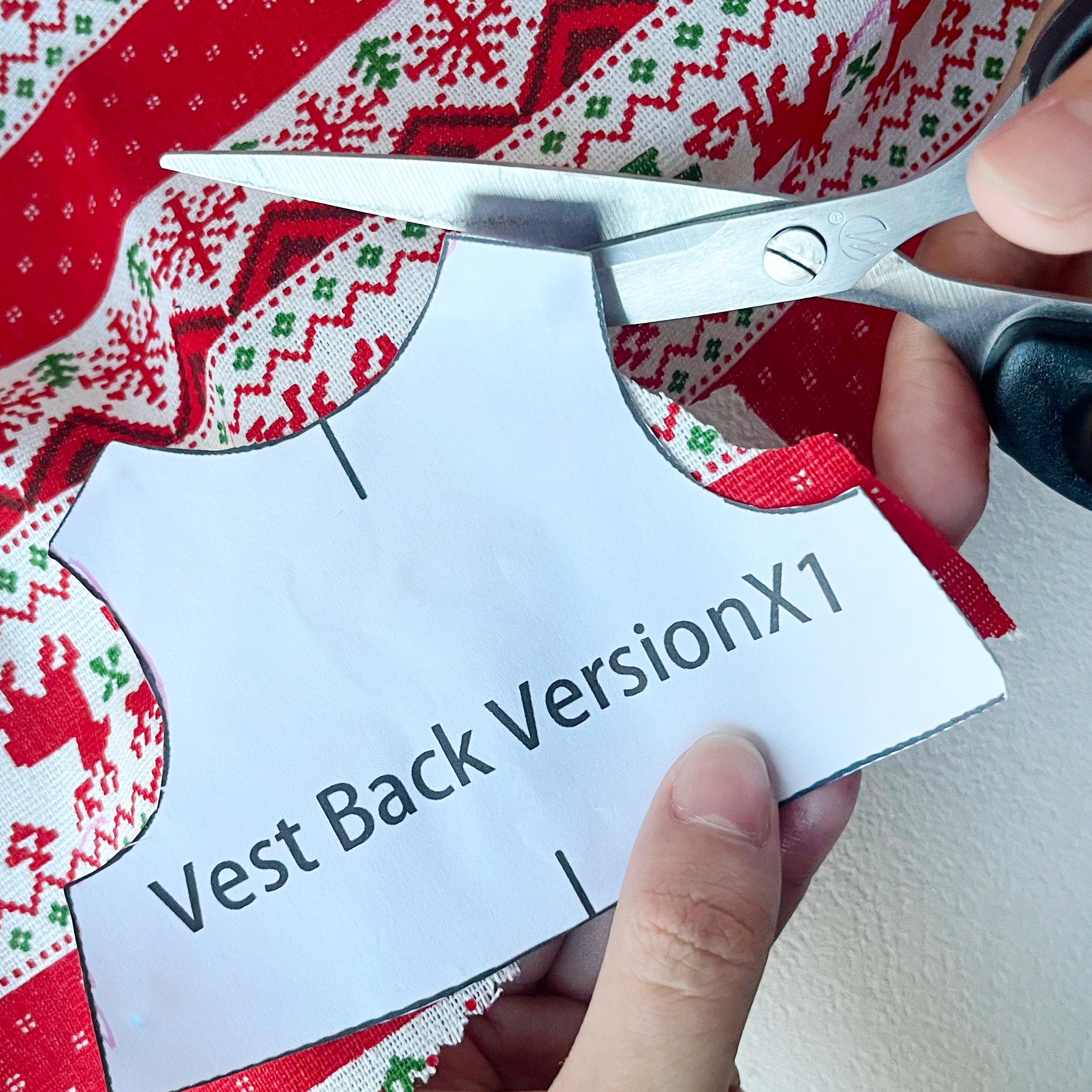 Christmas DIY Doll Outfit Kit