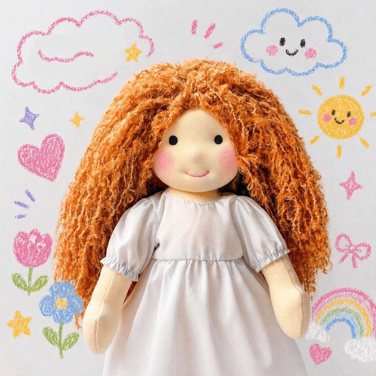 BlissfulPixie Handmade Waldorf Doll