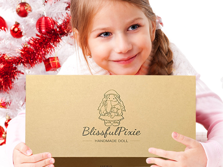 A Perfect Gift: A Cherished Birthday Gift for Children-BlissfulPixie Waldorf Handmade Doll-BlissfulPixie
