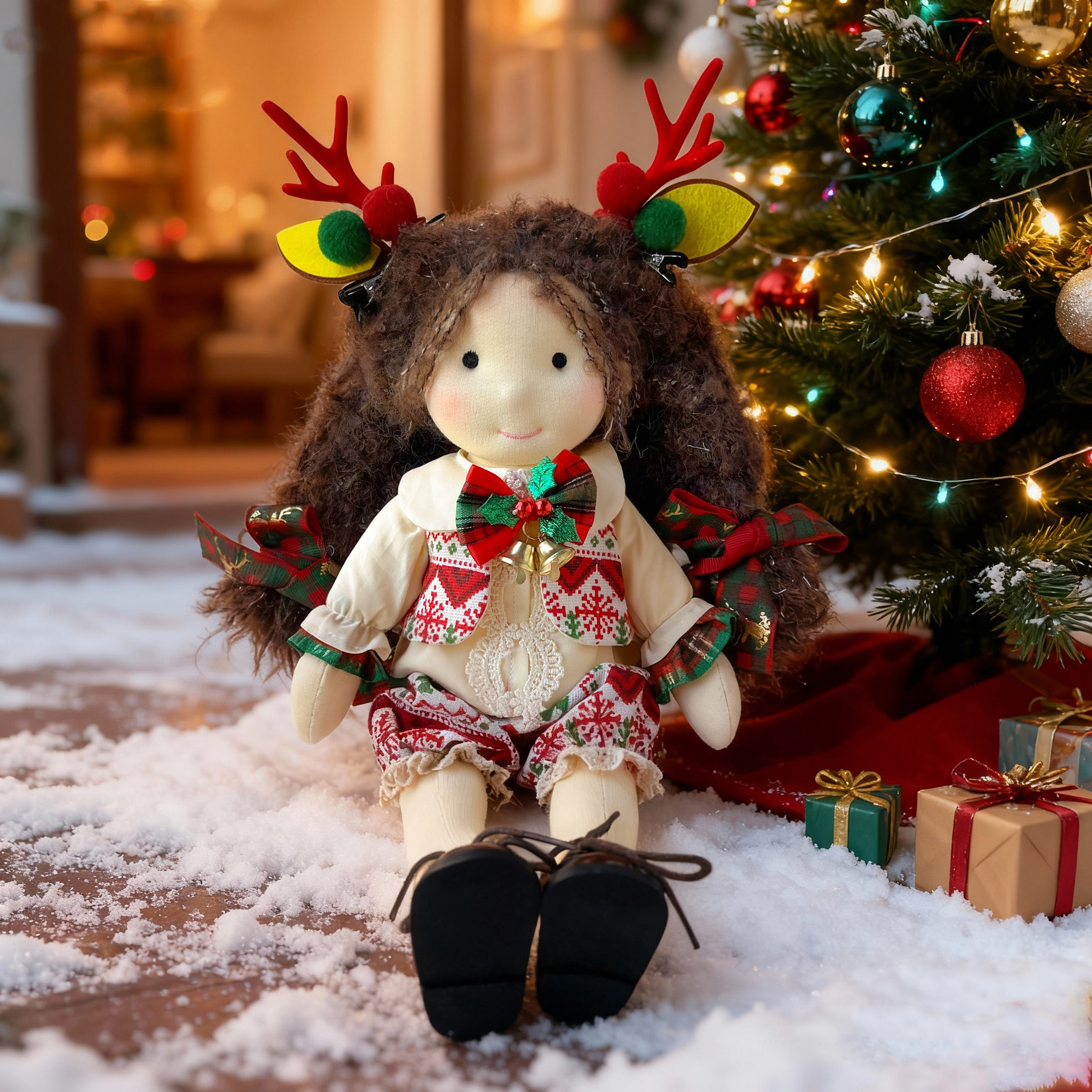Christmas DIY Doll Outfit Kit