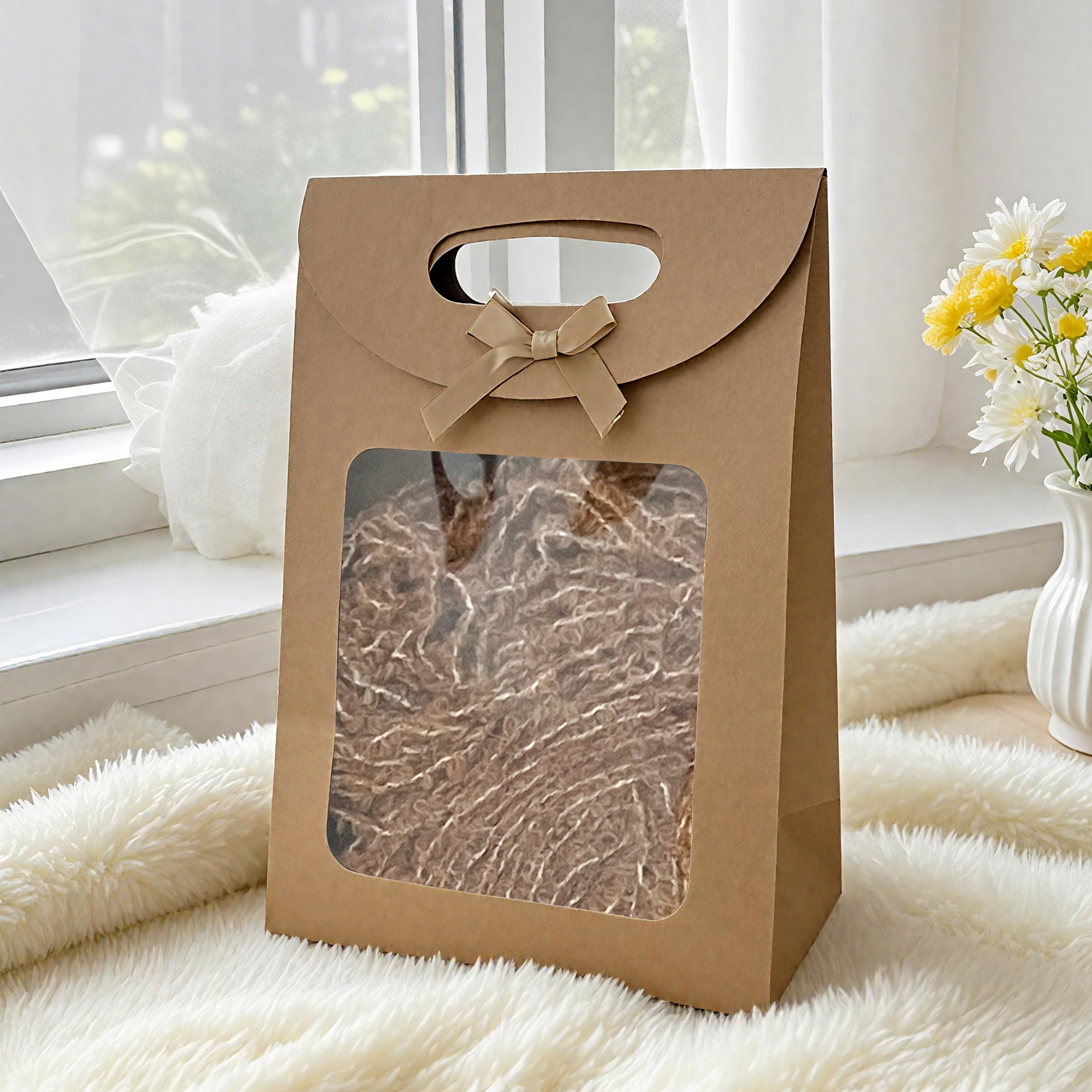 Doll hair-light brown