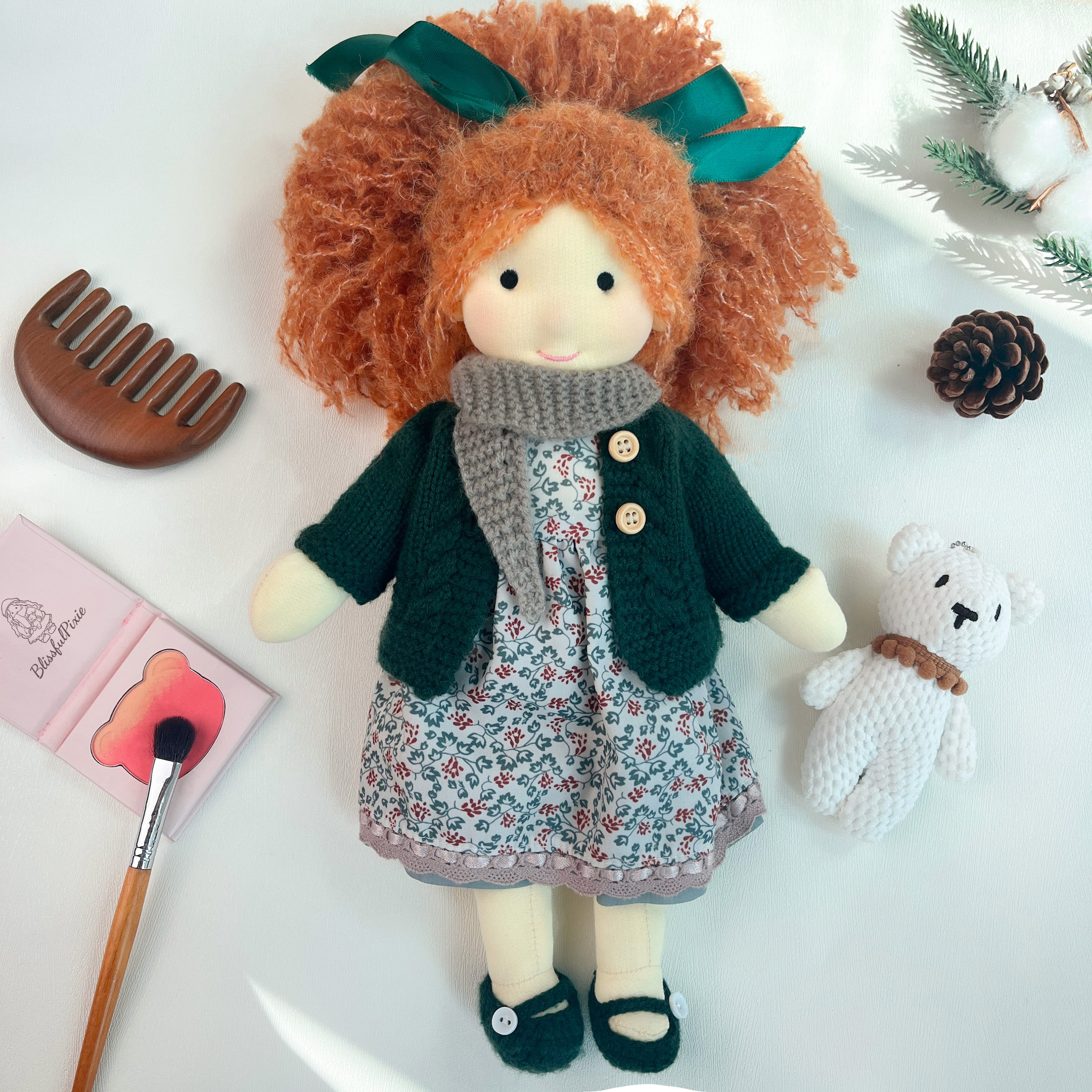 Charming Handmade Clothes for 12” Waldorf Dolls – Ideal for Special Gifts