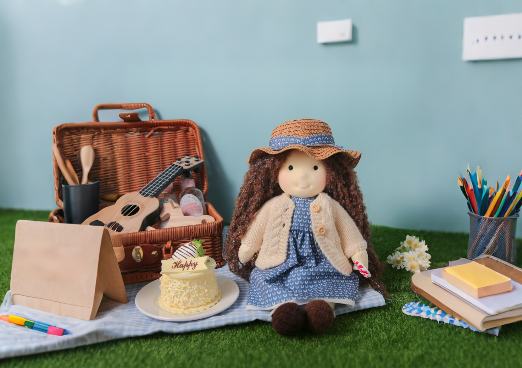 Whimsical Fairy Handmade Doll: A Magical Gift for Little Explorers-BlissfulPixie
