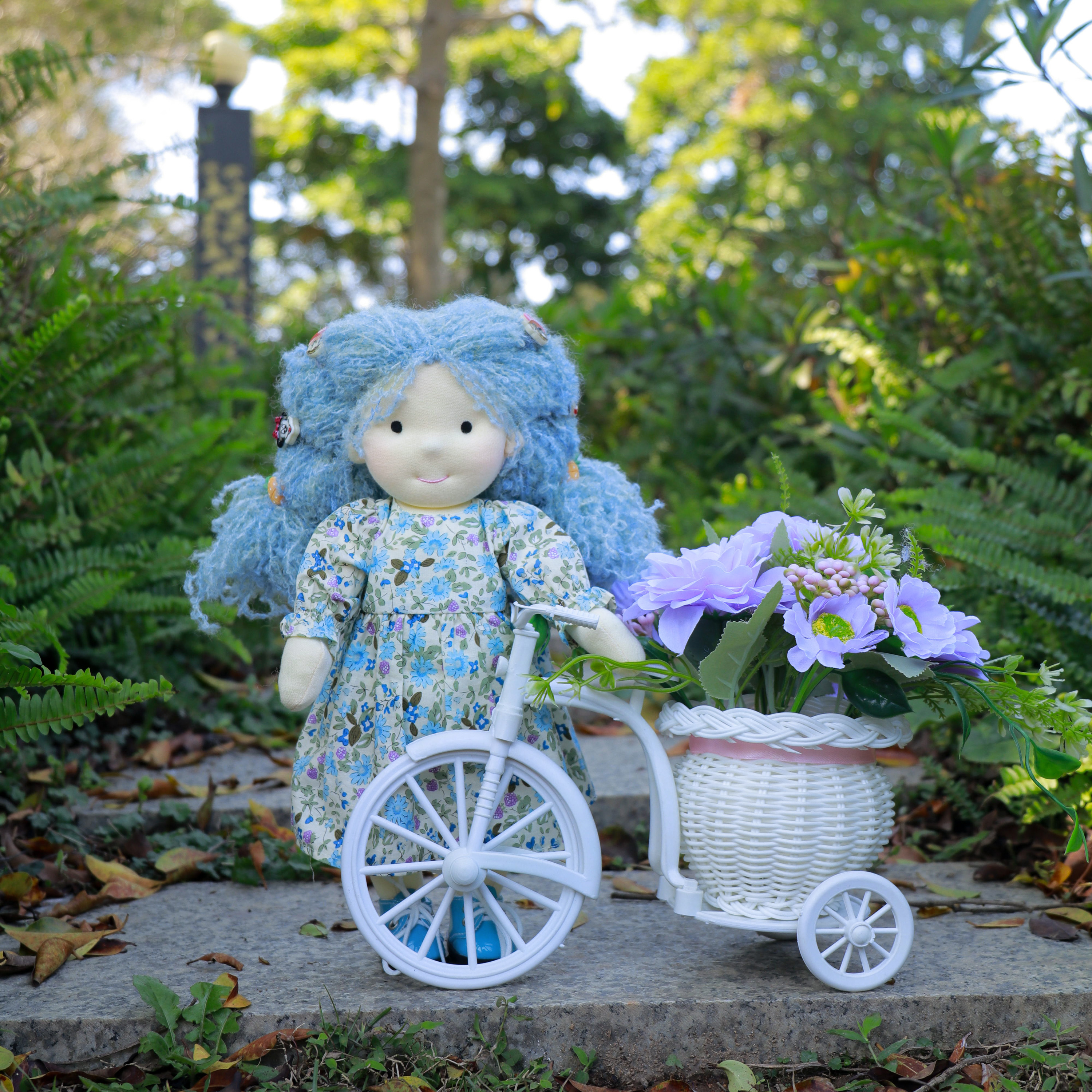 BlissfulPixie 12" Waldorf Handmade Doll-Coco 