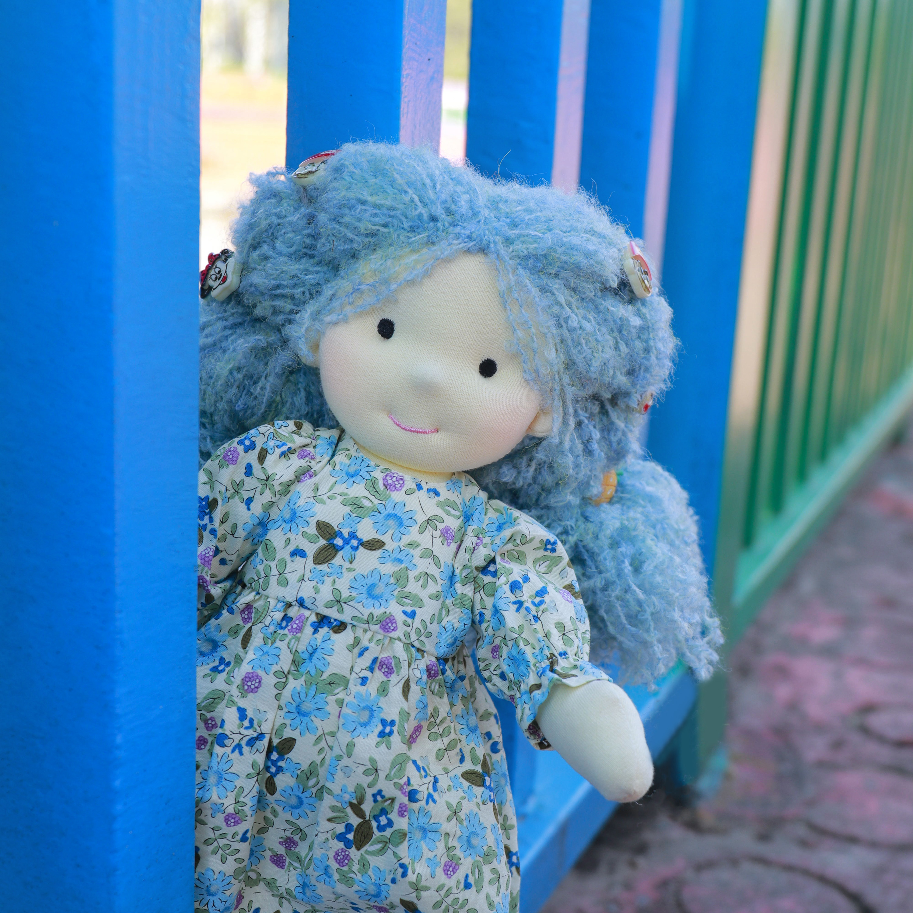 BlissfulPixie 12" Waldorf Handmade Doll-Coco 