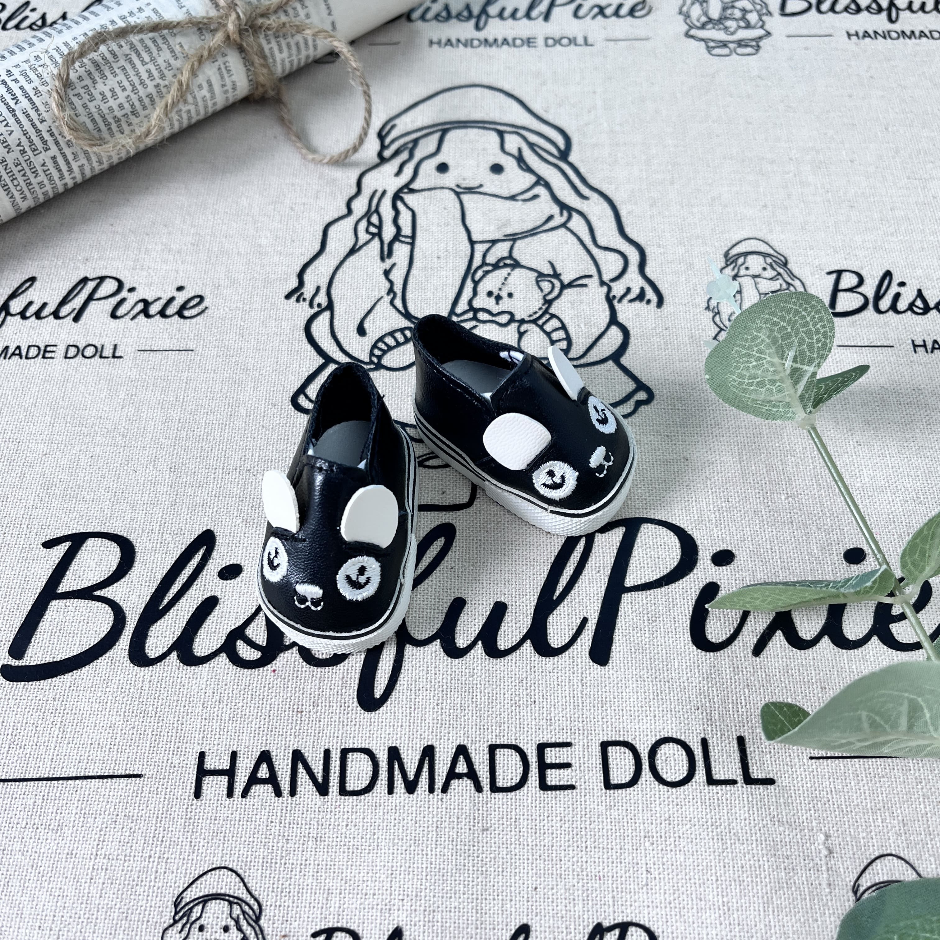 BlissfulPixie 12" Waldorf Handmade Doll Clothing Set Baby Girl Clothes Washable