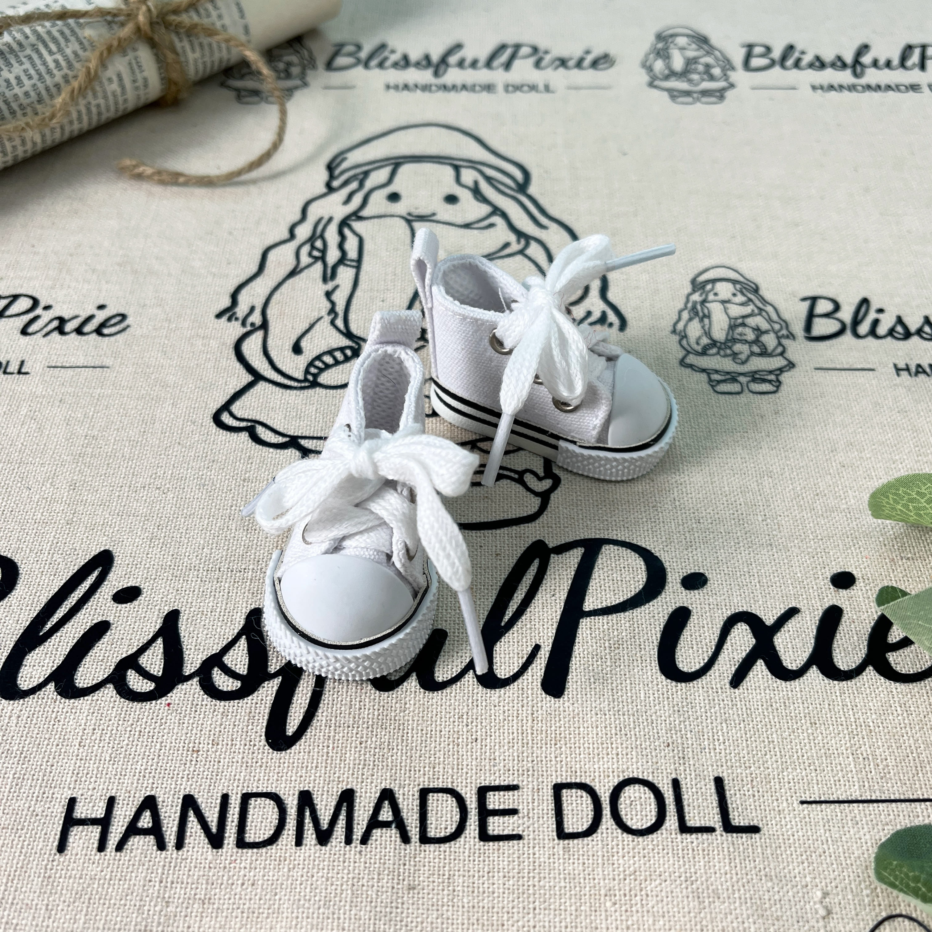 BlissfulPixie 12" Waldorf Handmade Doll Clothing Set Baby Girl Clothes Washable