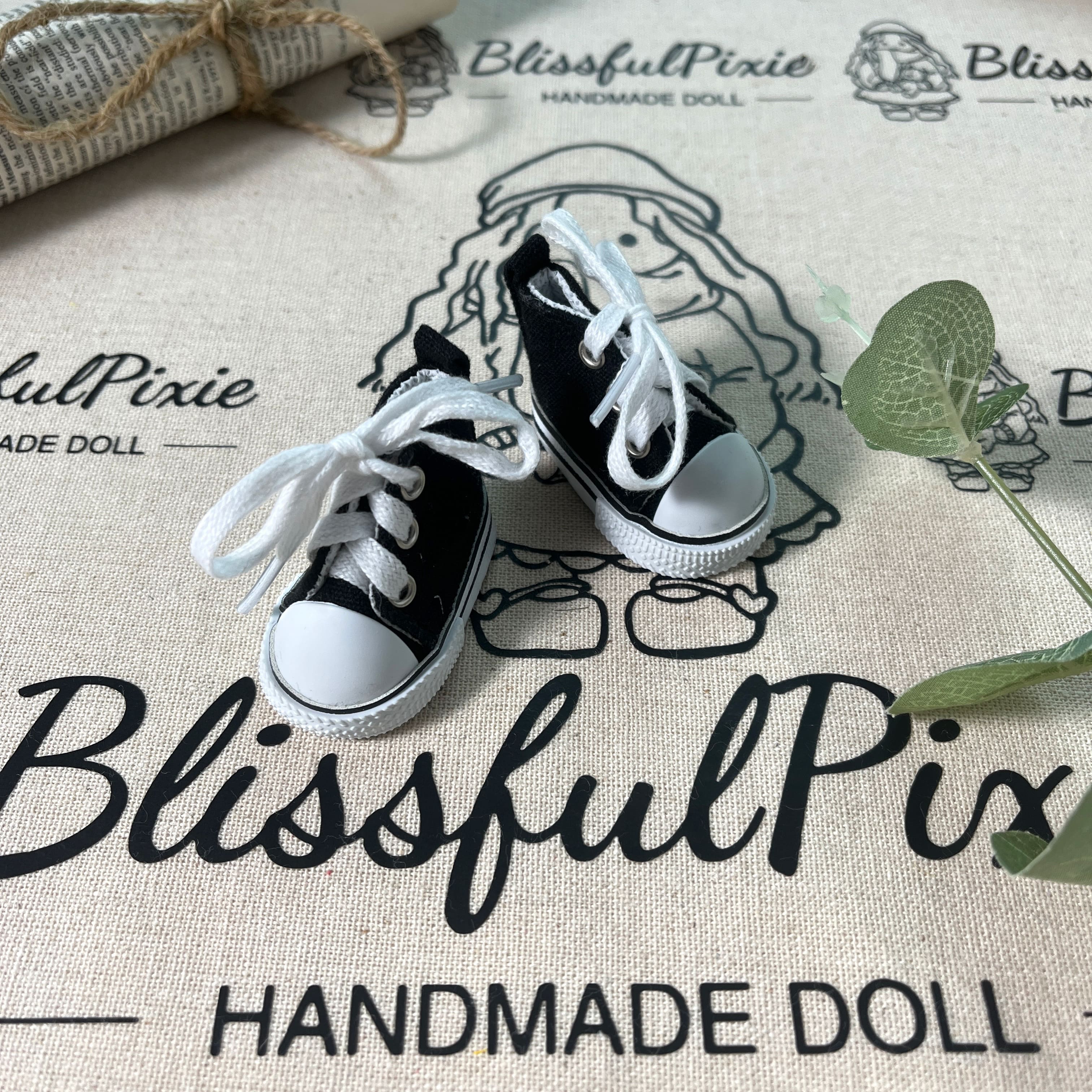 BlissfulPixie 12" Waldorf Handmade Doll Clothing Set Baby Girl Clothes Washable